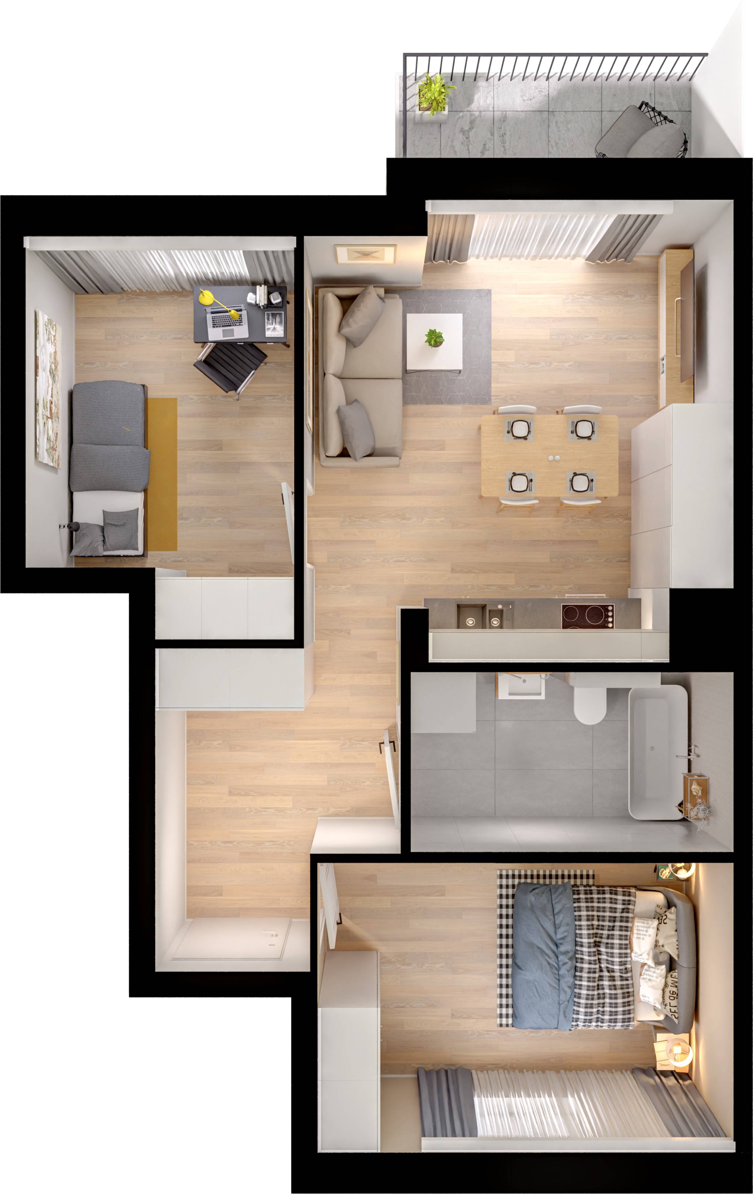 Viva Garden – inwestycja Victoria Dom - lokal 4, budynek A