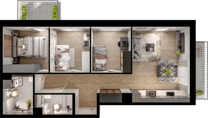 Nova Viva Garden – inwestycja Victoria Dom - lokal 92, budynek A
