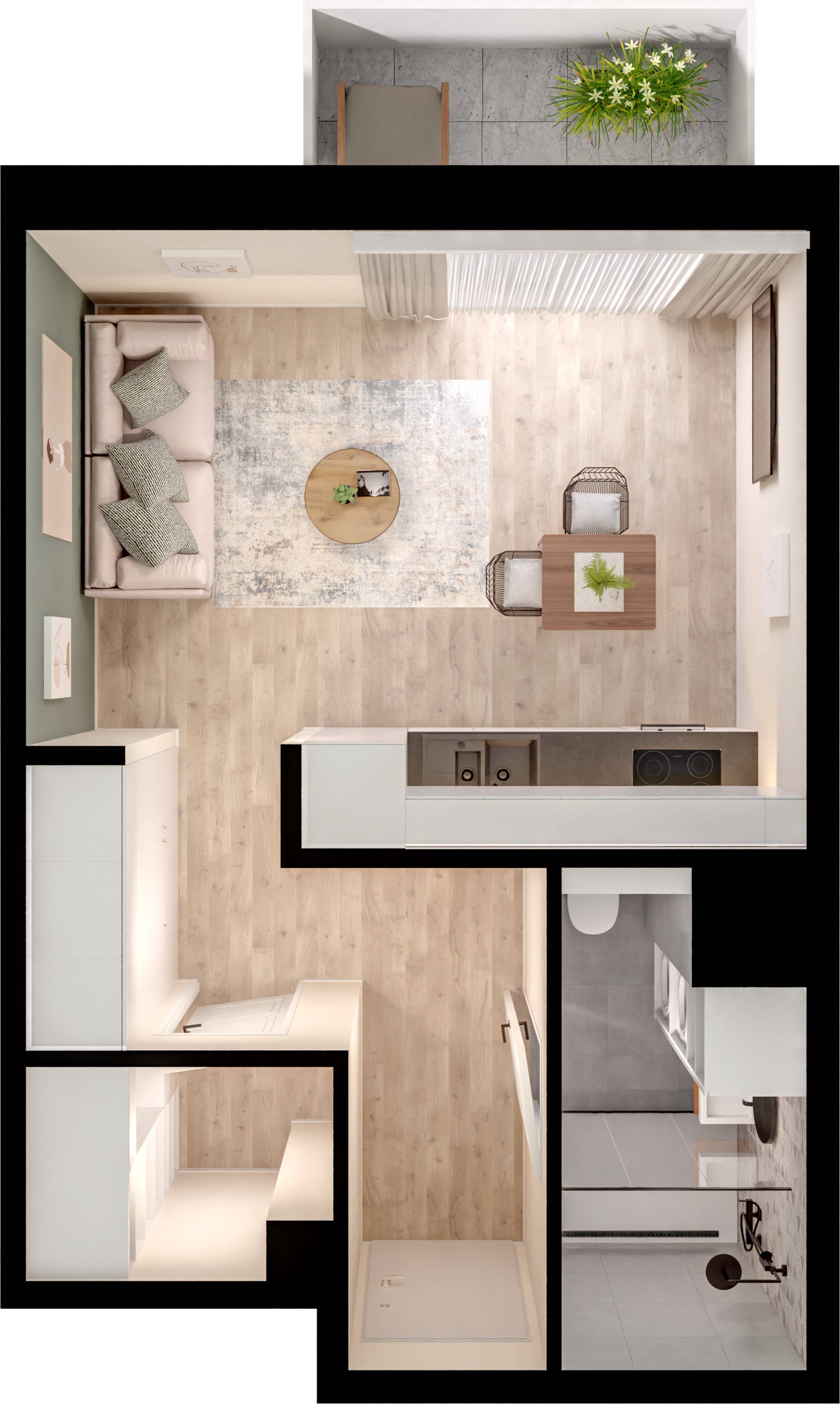 Concept Ćwiklińska – inwestycja Victoria Dom - lokal 114, budynek A