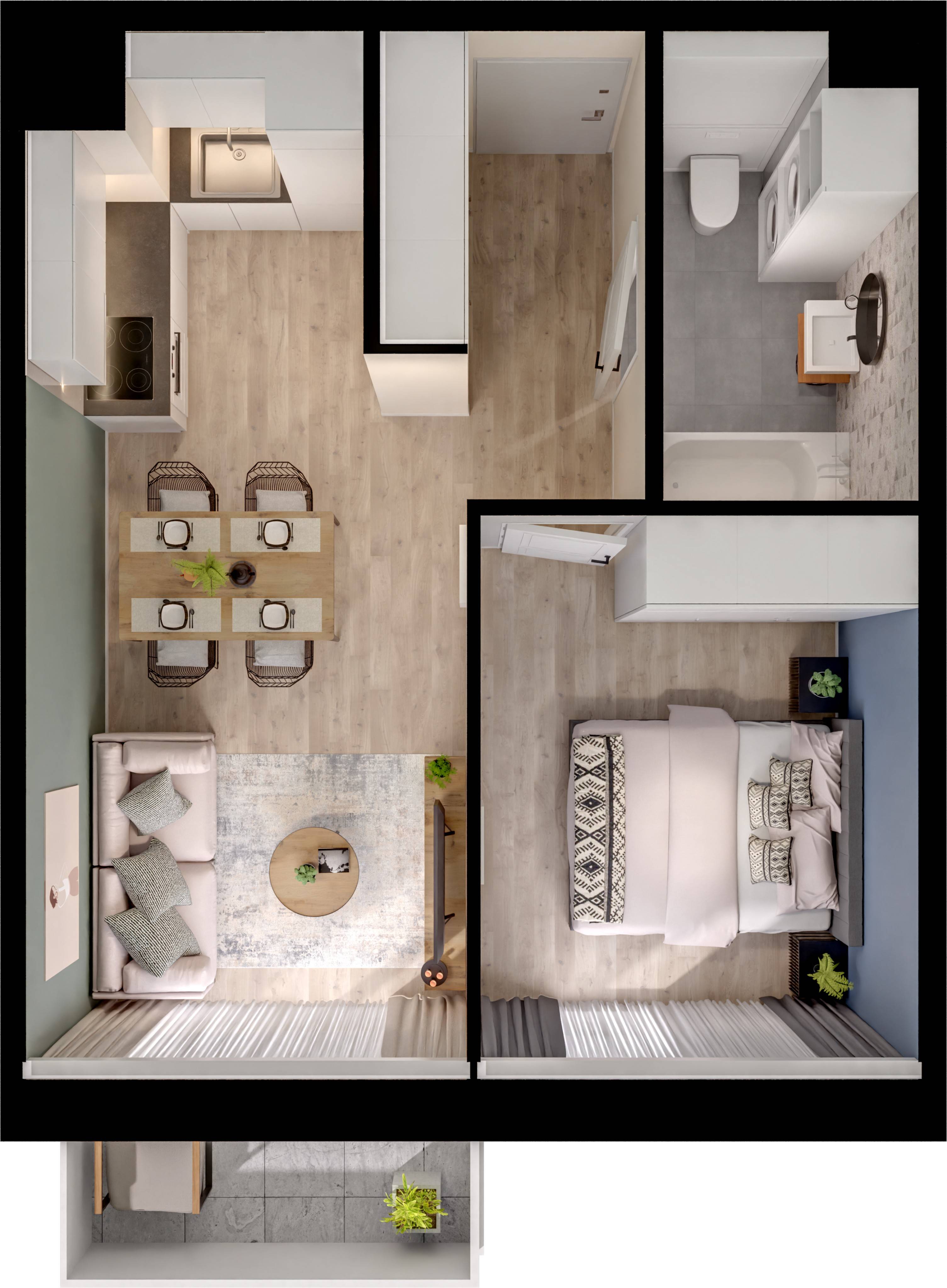 Concept Ćwiklińska – inwestycja Victoria Dom - lokal 110, budynek A