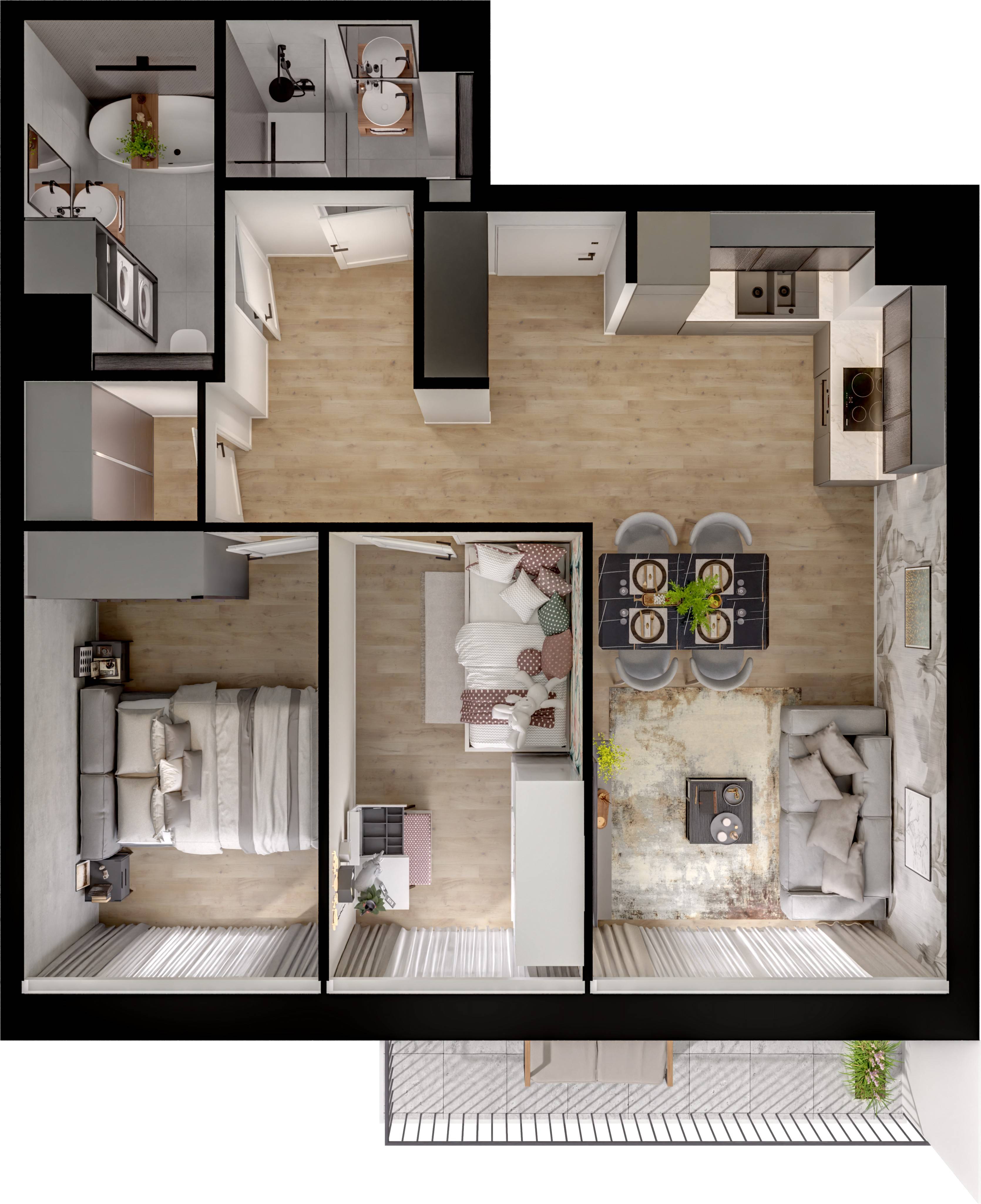 Concept Ćwiklińska – inwestycja Victoria Dom - lokal 97, budynek A