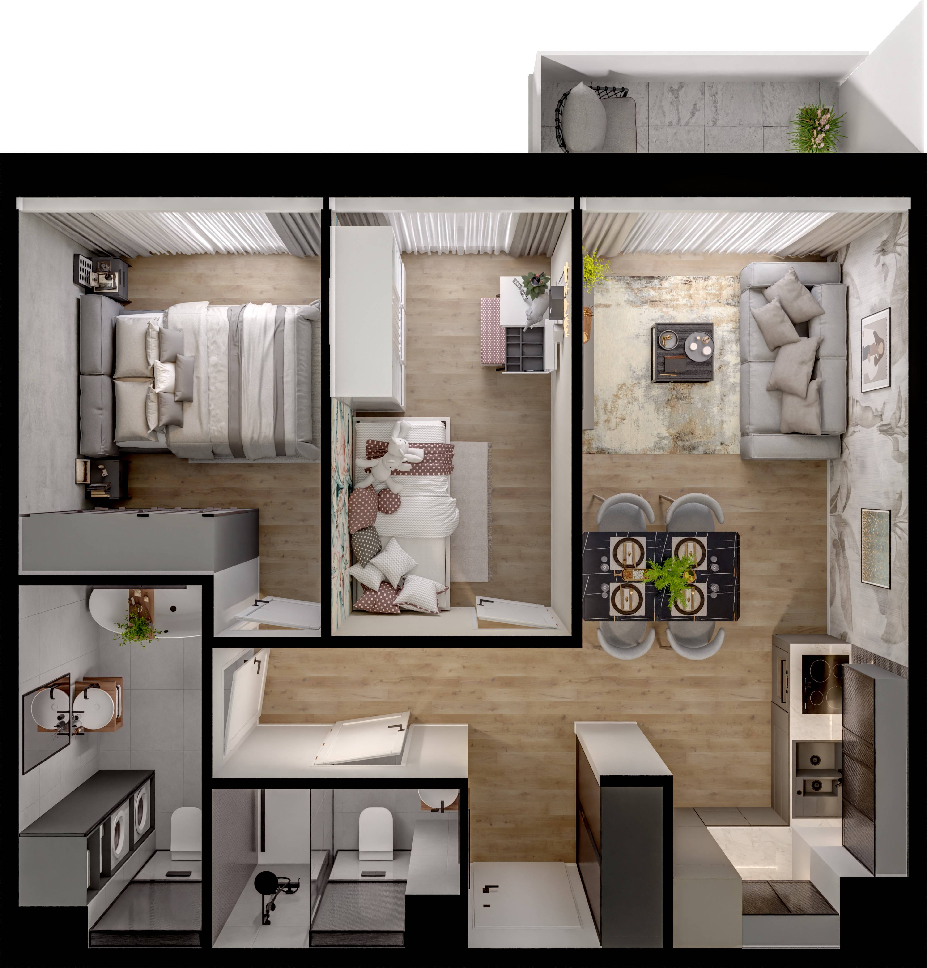Concept Ćwiklińska – inwestycja Victoria Dom - lokal 89, budynek A