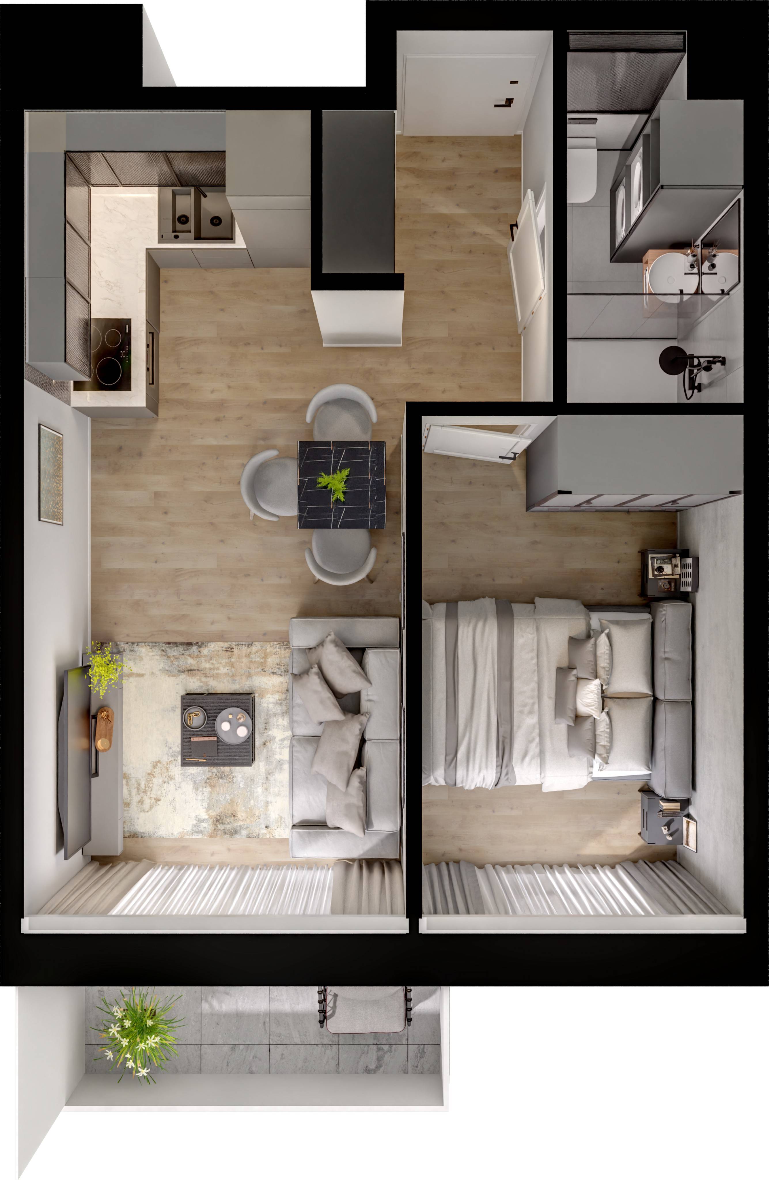 Concept Ćwiklińska – inwestycja Victoria Dom - lokal 87, budynek A