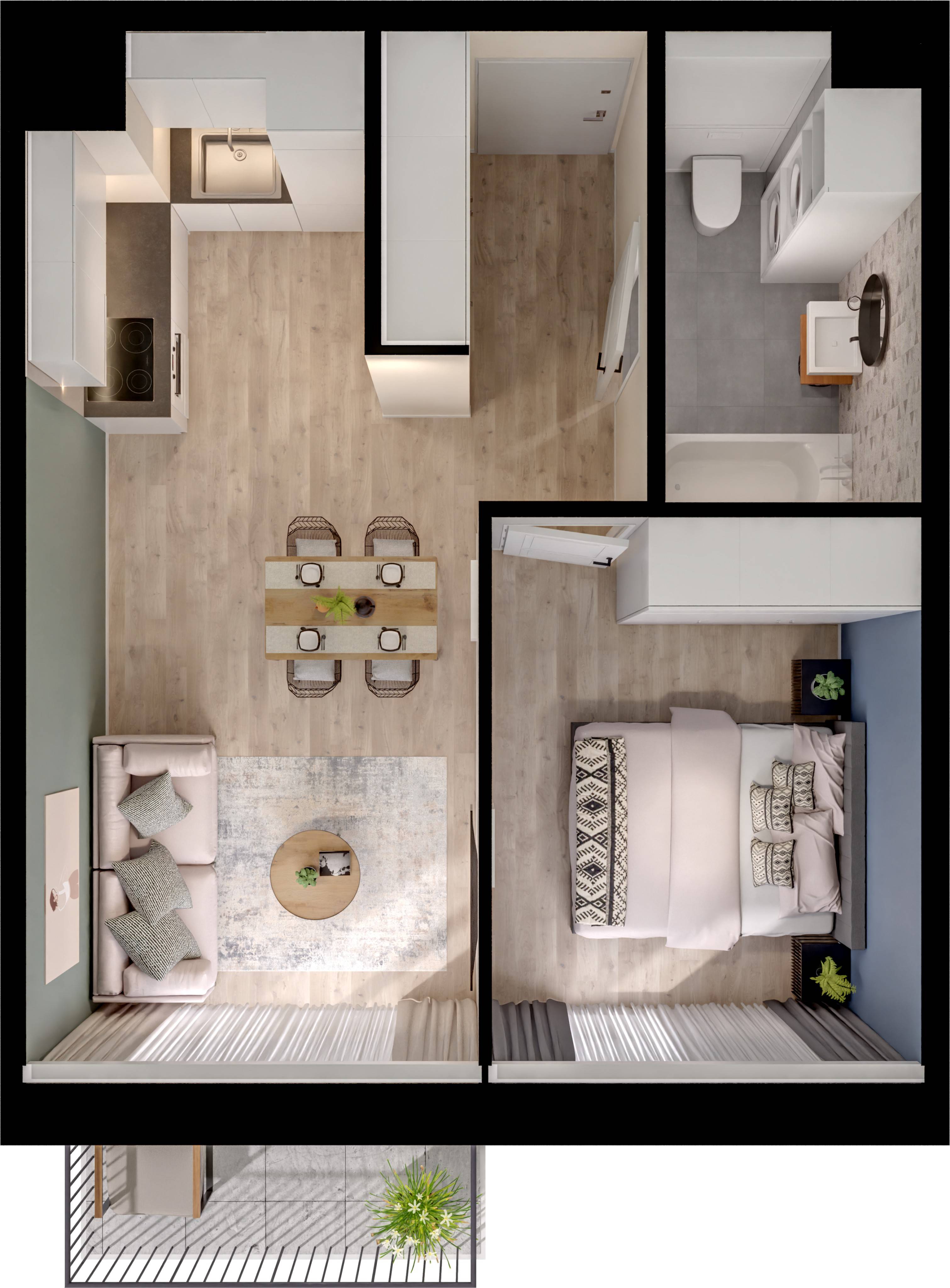 Concept Ćwiklińska – inwestycja Victoria Dom - lokal 118, budynek A