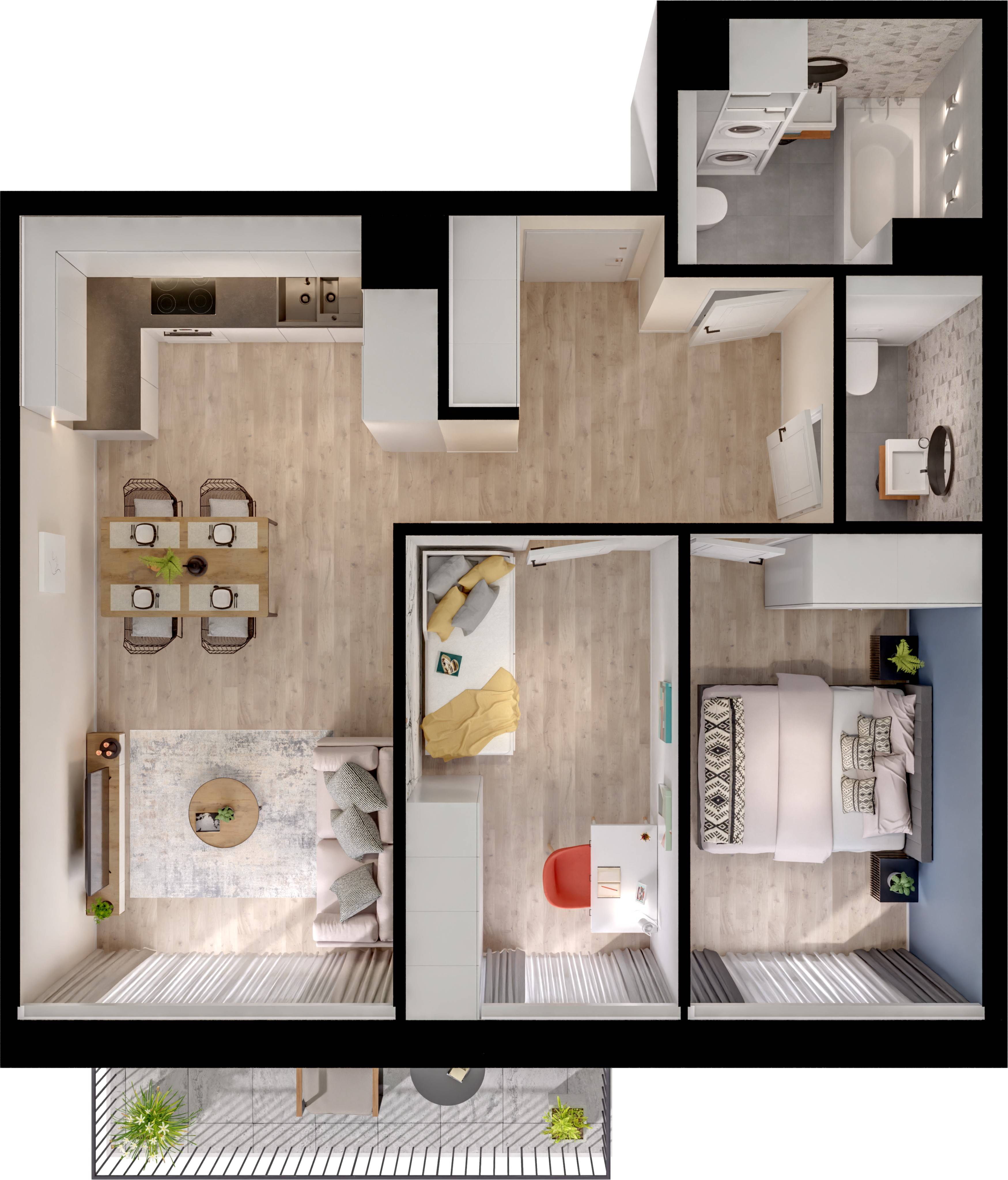 Concept Ćwiklińska – inwestycja Victoria Dom - lokal 84, budynek A