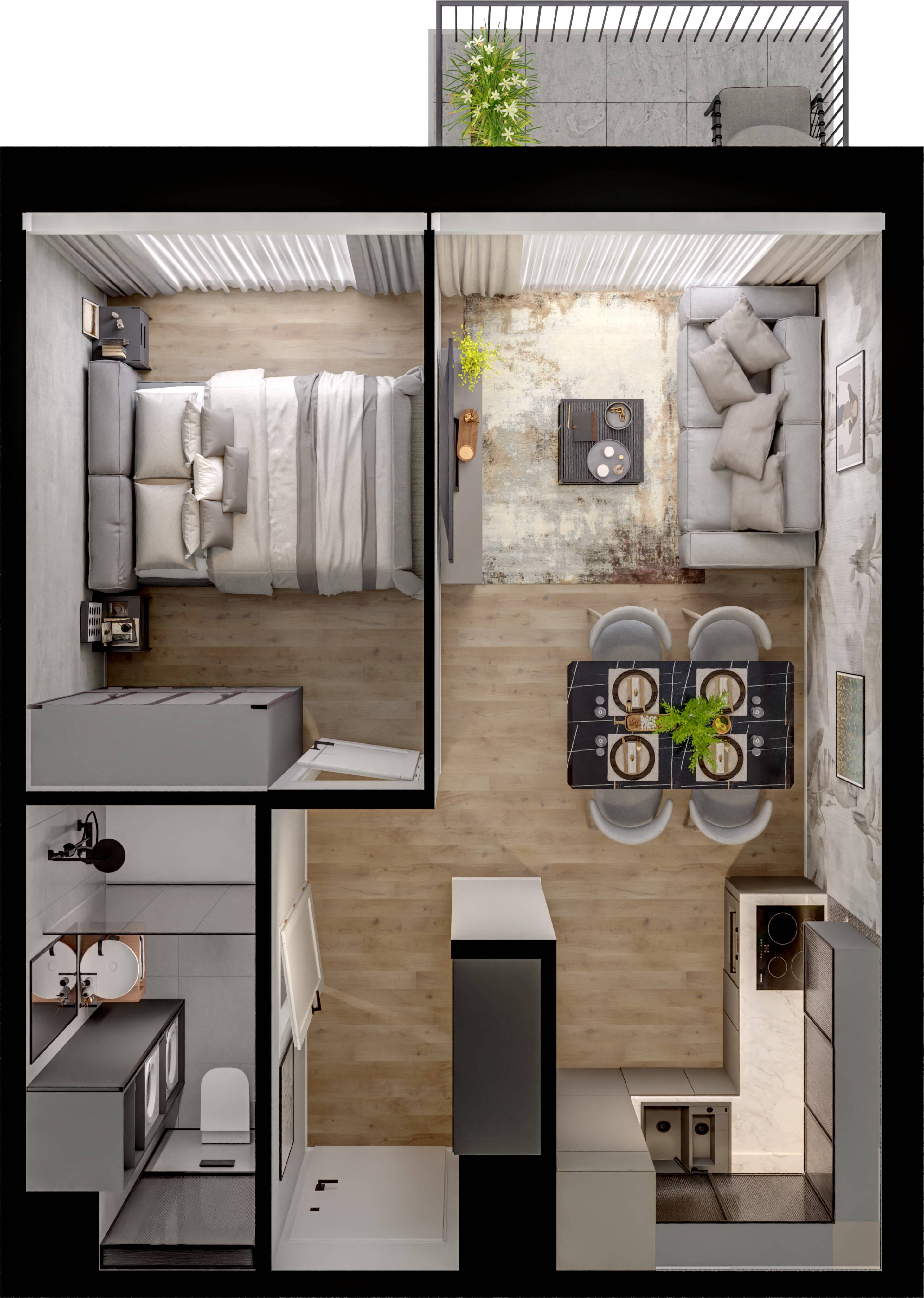 Concept Ćwiklińska – inwestycja Victoria Dom - lokal 83, budynek A