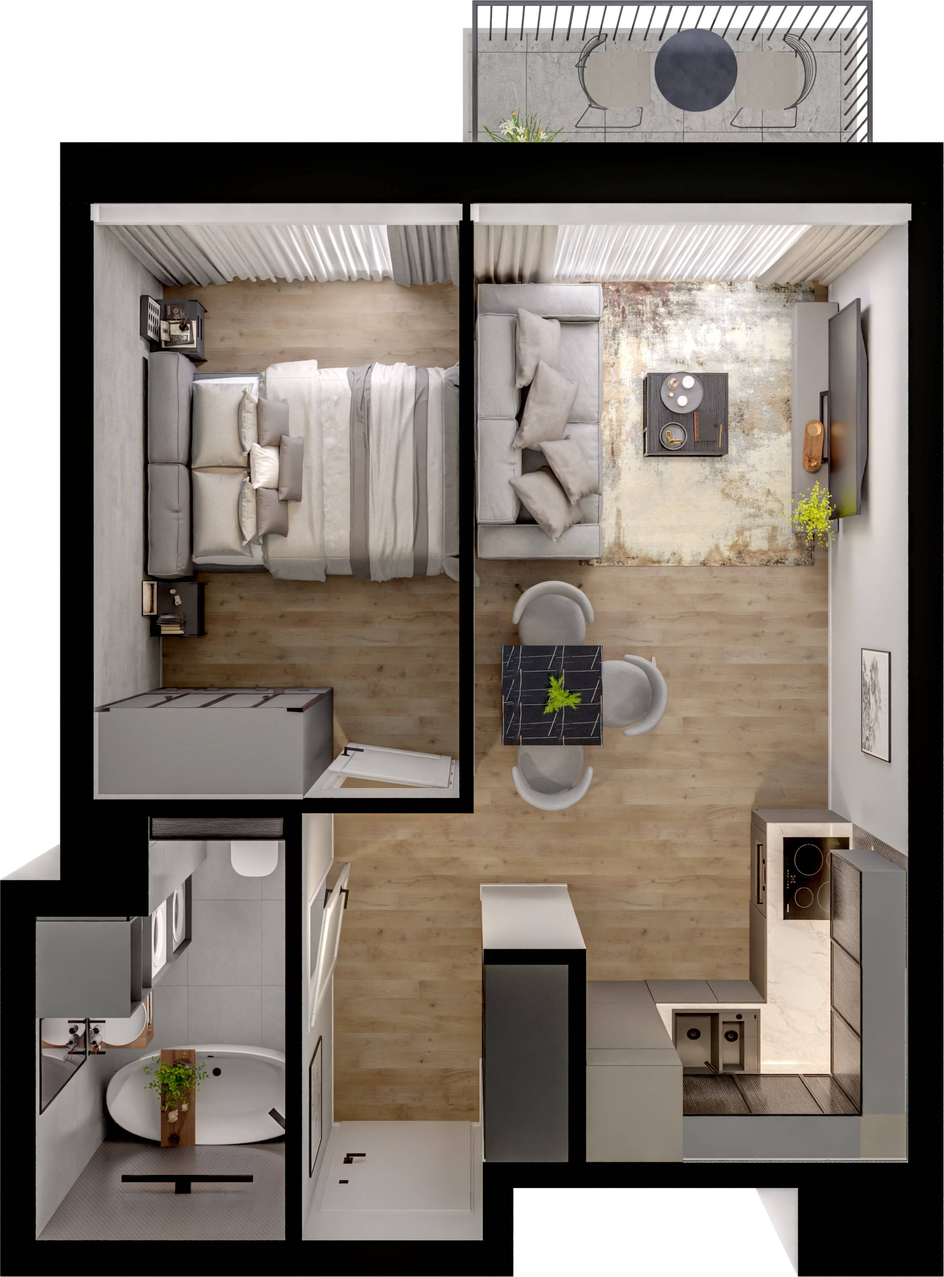 Concept Ćwiklińska – inwestycja Victoria Dom - lokal 73, budynek A