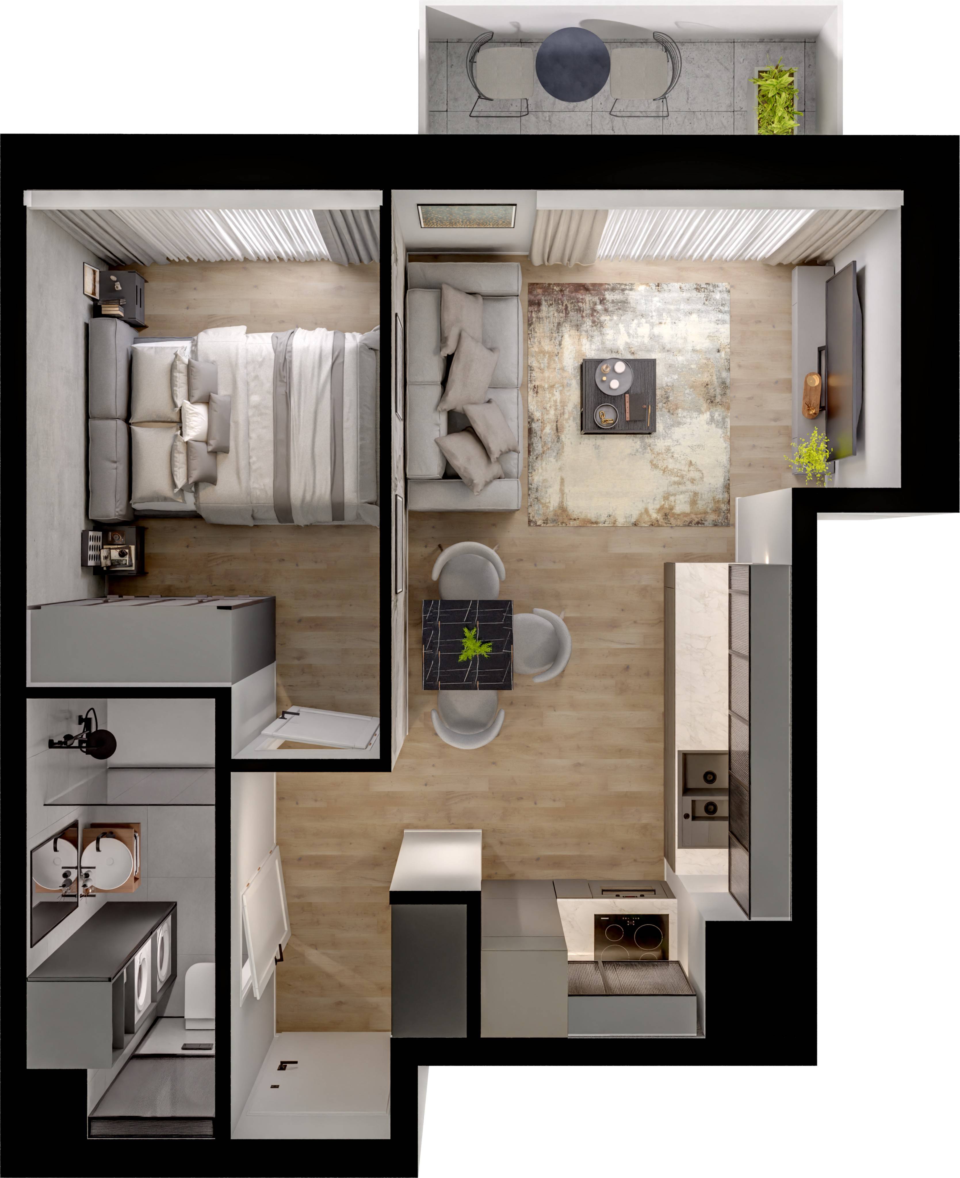 Concept Ćwiklińska – inwestycja Victoria Dom - lokal 63, budynek A