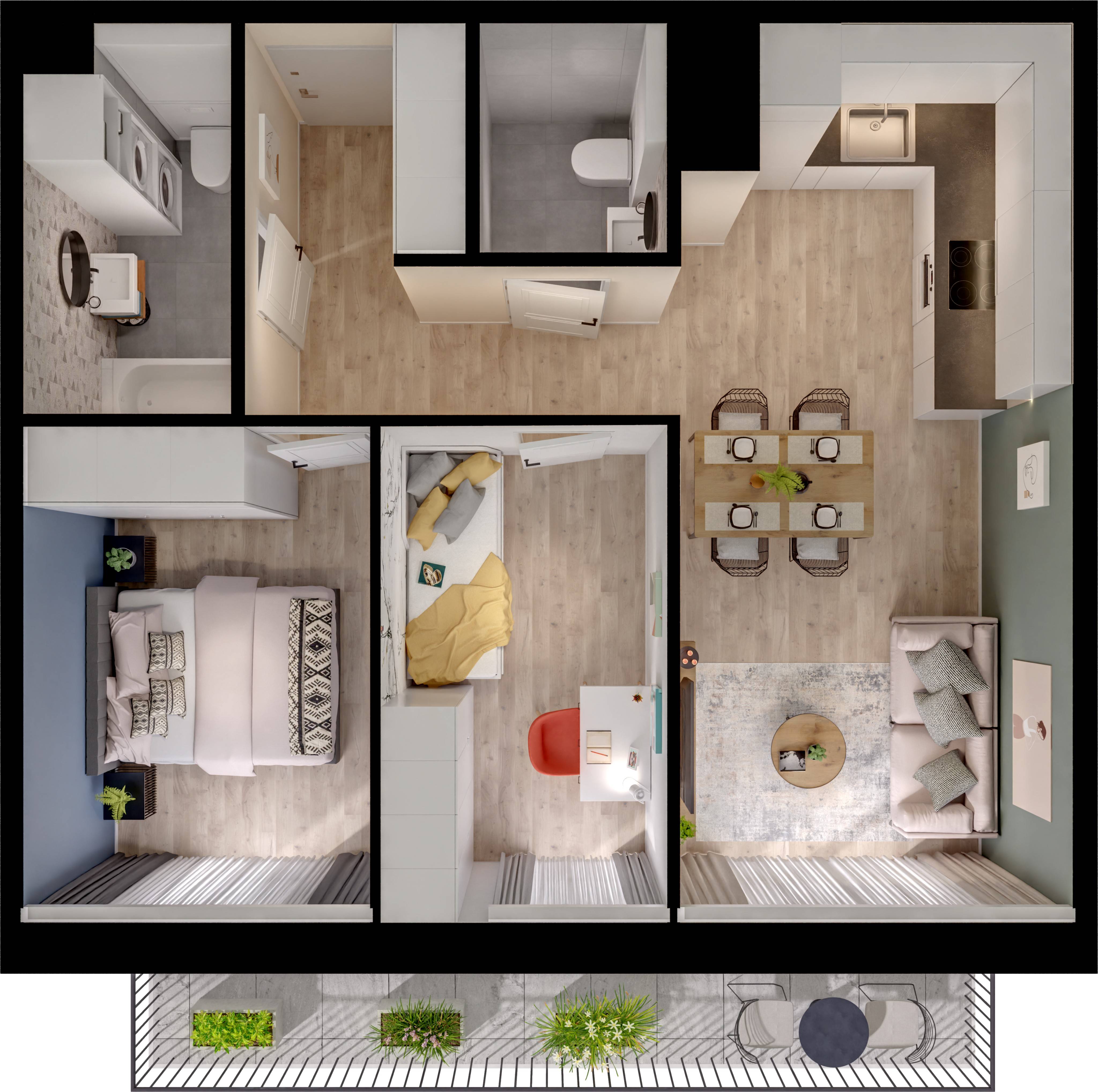 Concept Ćwiklińska – inwestycja Victoria Dom - lokal 60, budynek A