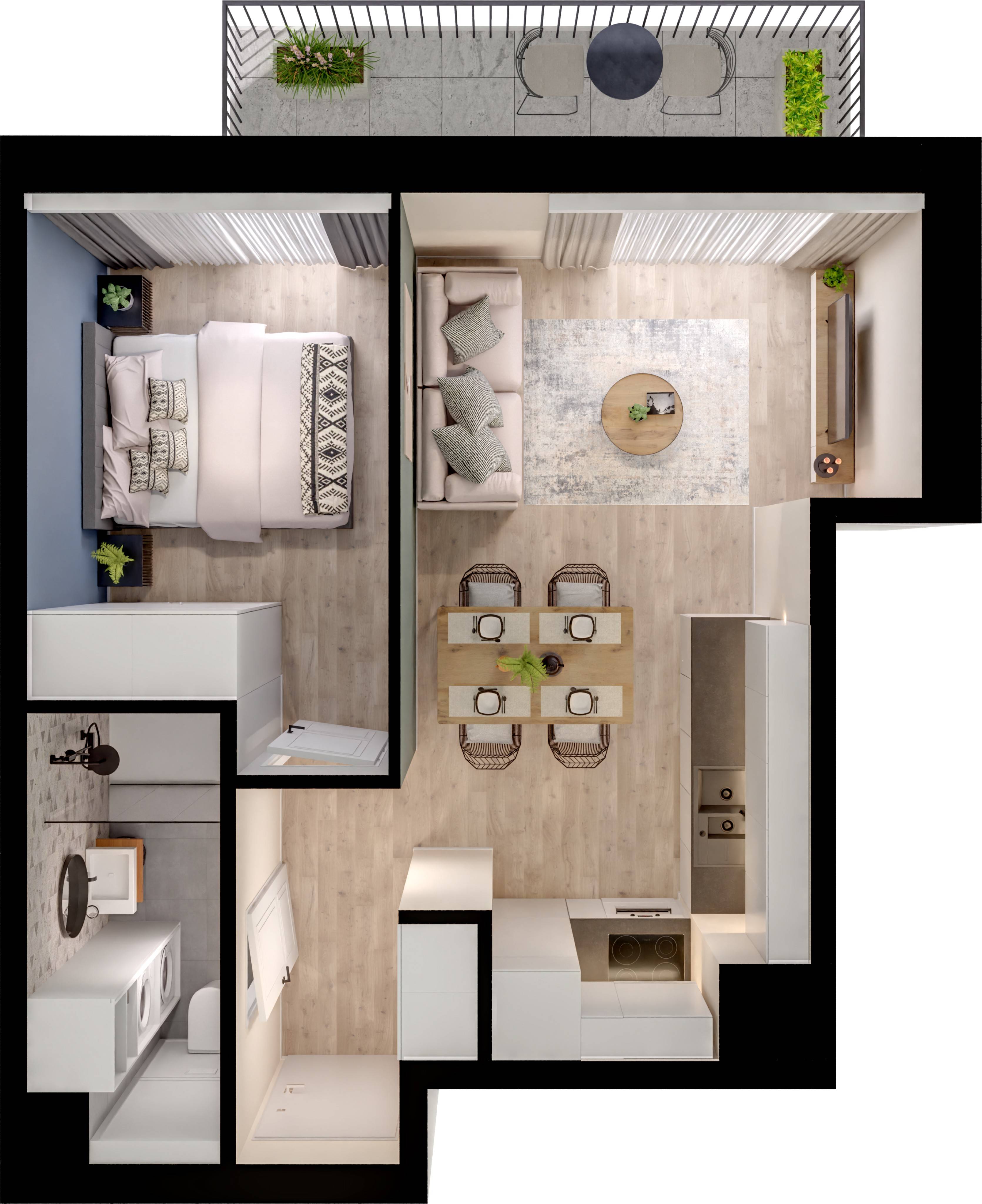 Concept Ćwiklińska – inwestycja Victoria Dom - lokal 54, budynek A