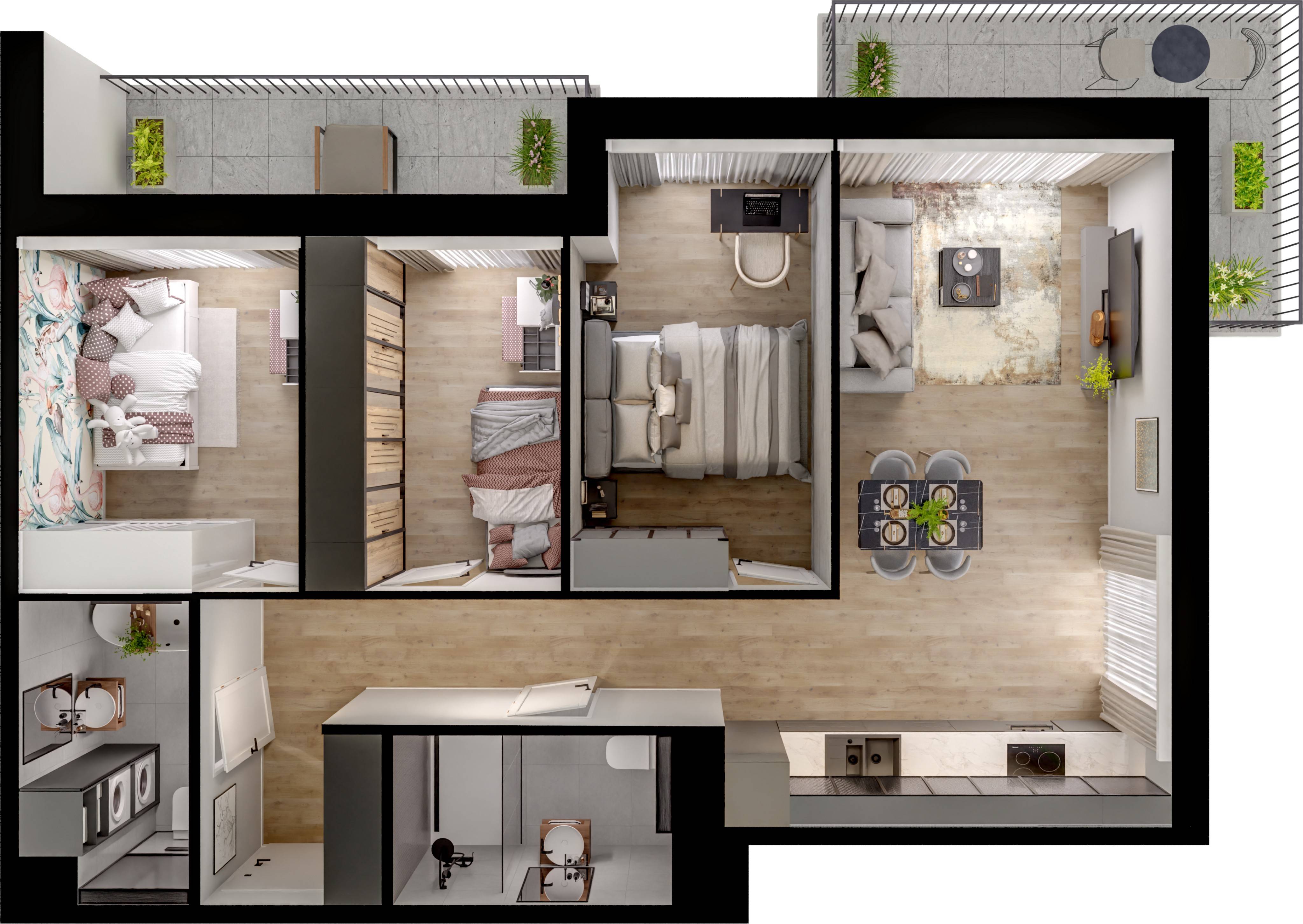 Concept Ćwiklińska – inwestycja Victoria Dom - lokal 47, budynek A