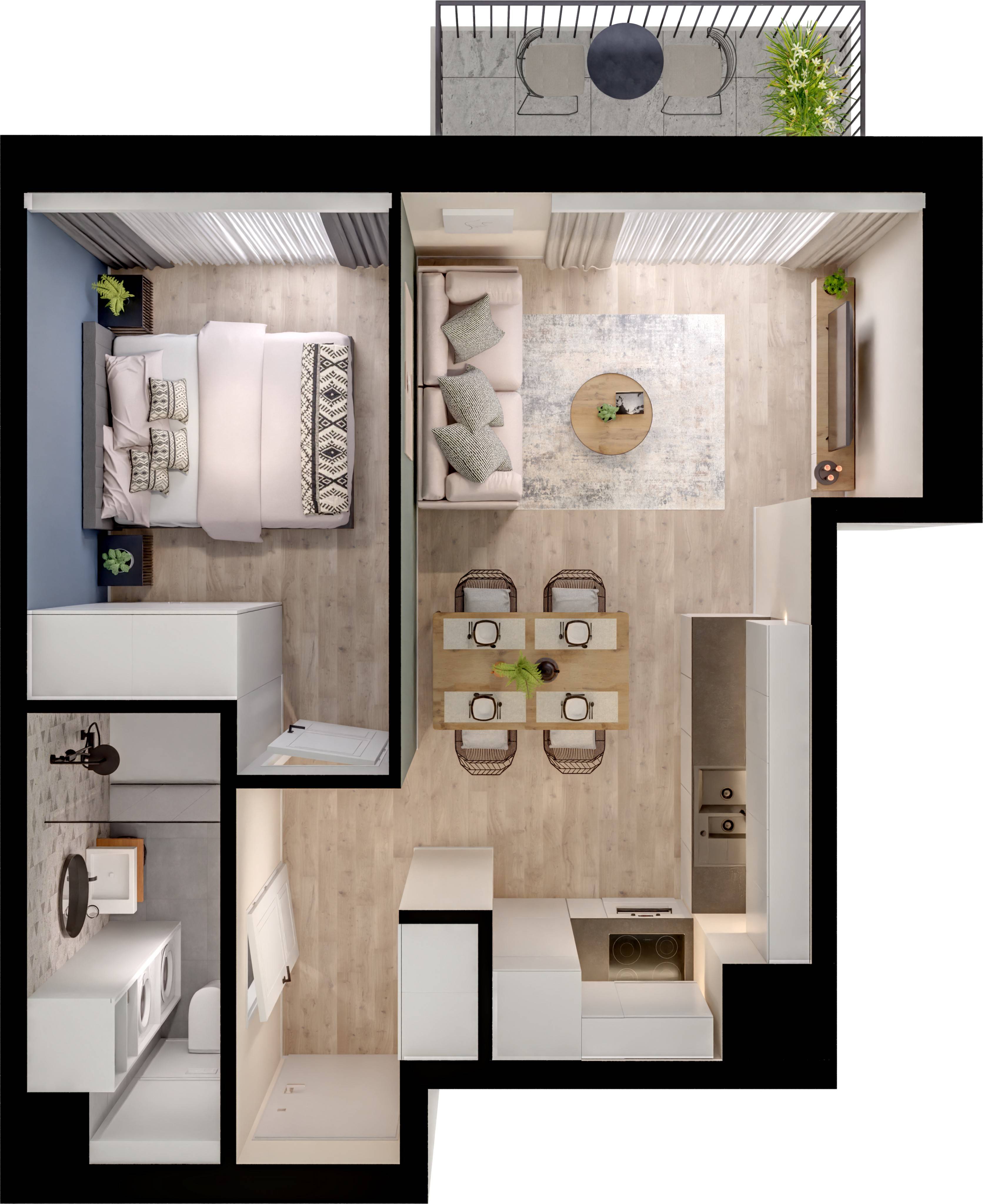 Concept Ćwiklińska – inwestycja Victoria Dom - lokal 36, budynek A