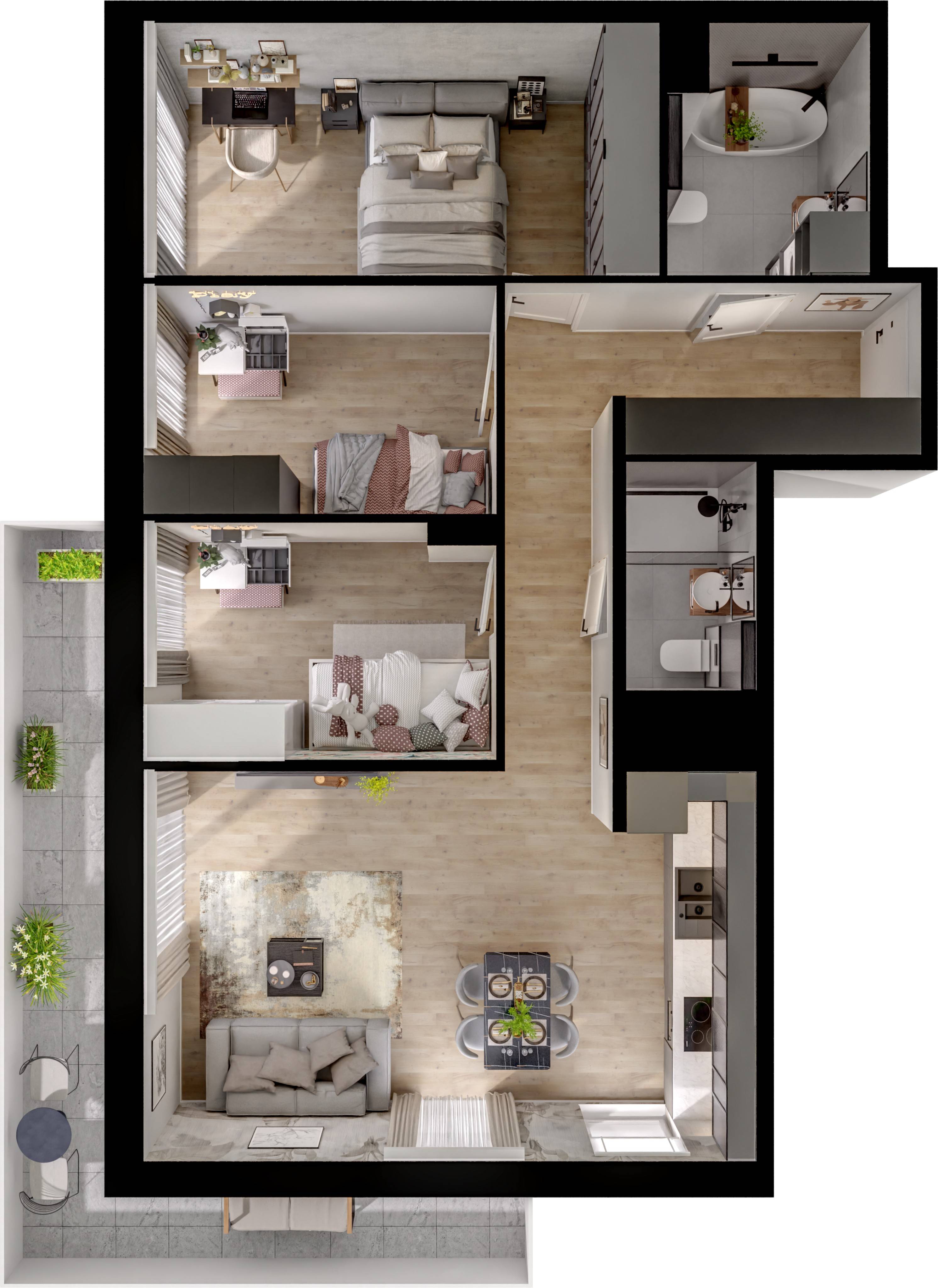 Concept Ćwiklińska – inwestycja Victoria Dom - lokal 25, budynek A