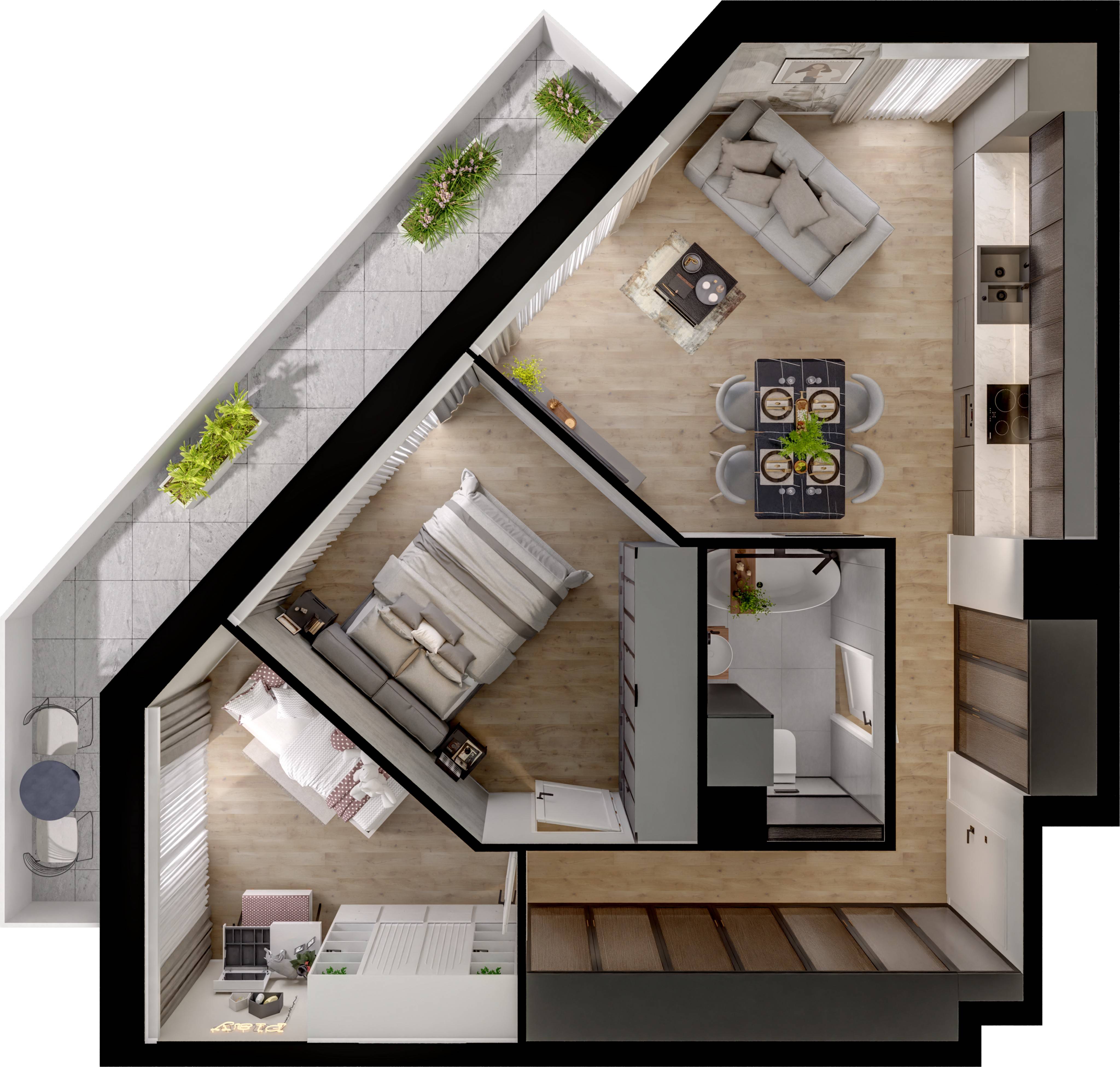 Concept Ćwiklińska – inwestycja Victoria Dom - lokal 17, budynek A