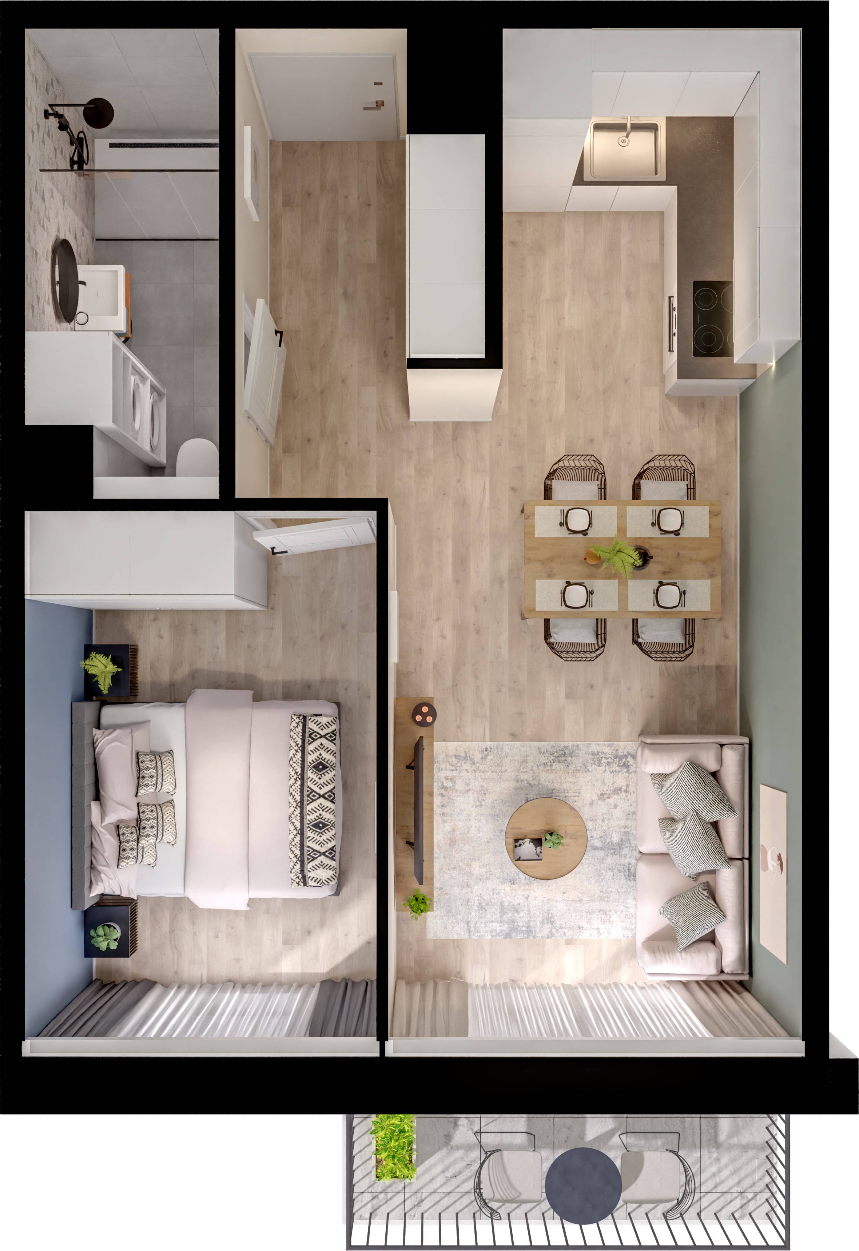 Concept Ćwiklińska – inwestycja Victoria Dom - lokal 14, budynek A