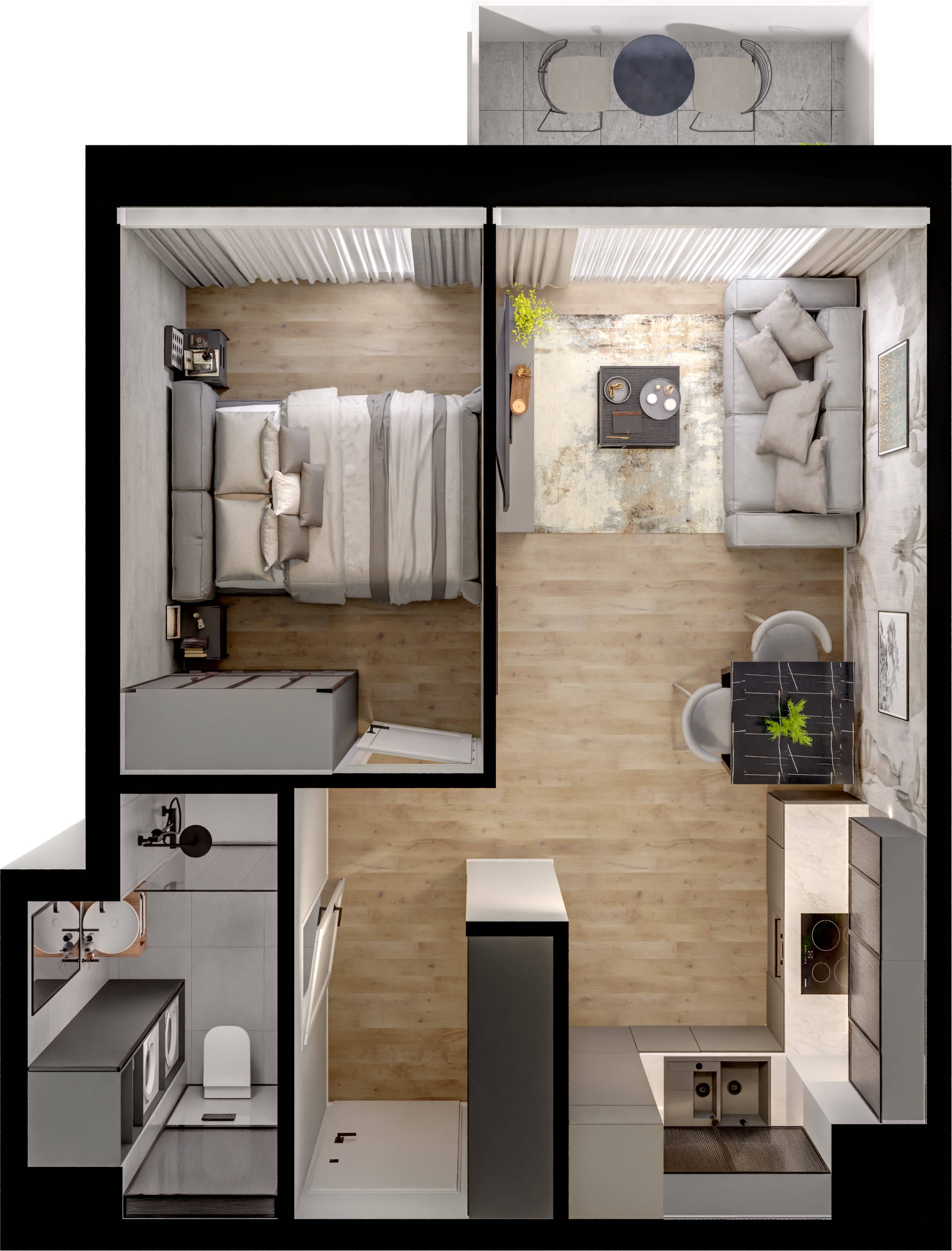 Concept Ćwiklińska – inwestycja Victoria Dom - lokal 123, budynek A
