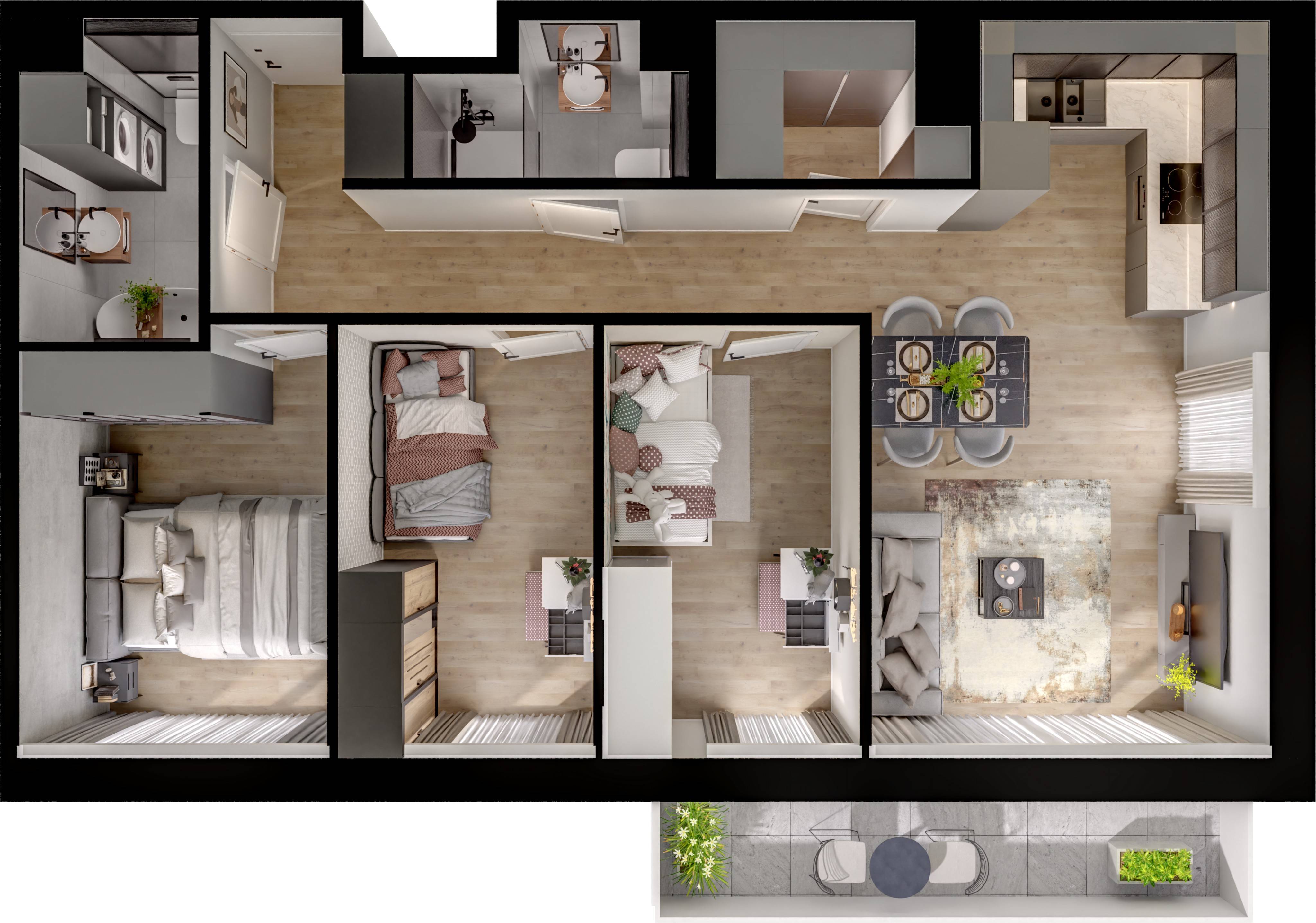 Concept Ćwiklińska – inwestycja Victoria Dom - lokal 117, budynek A