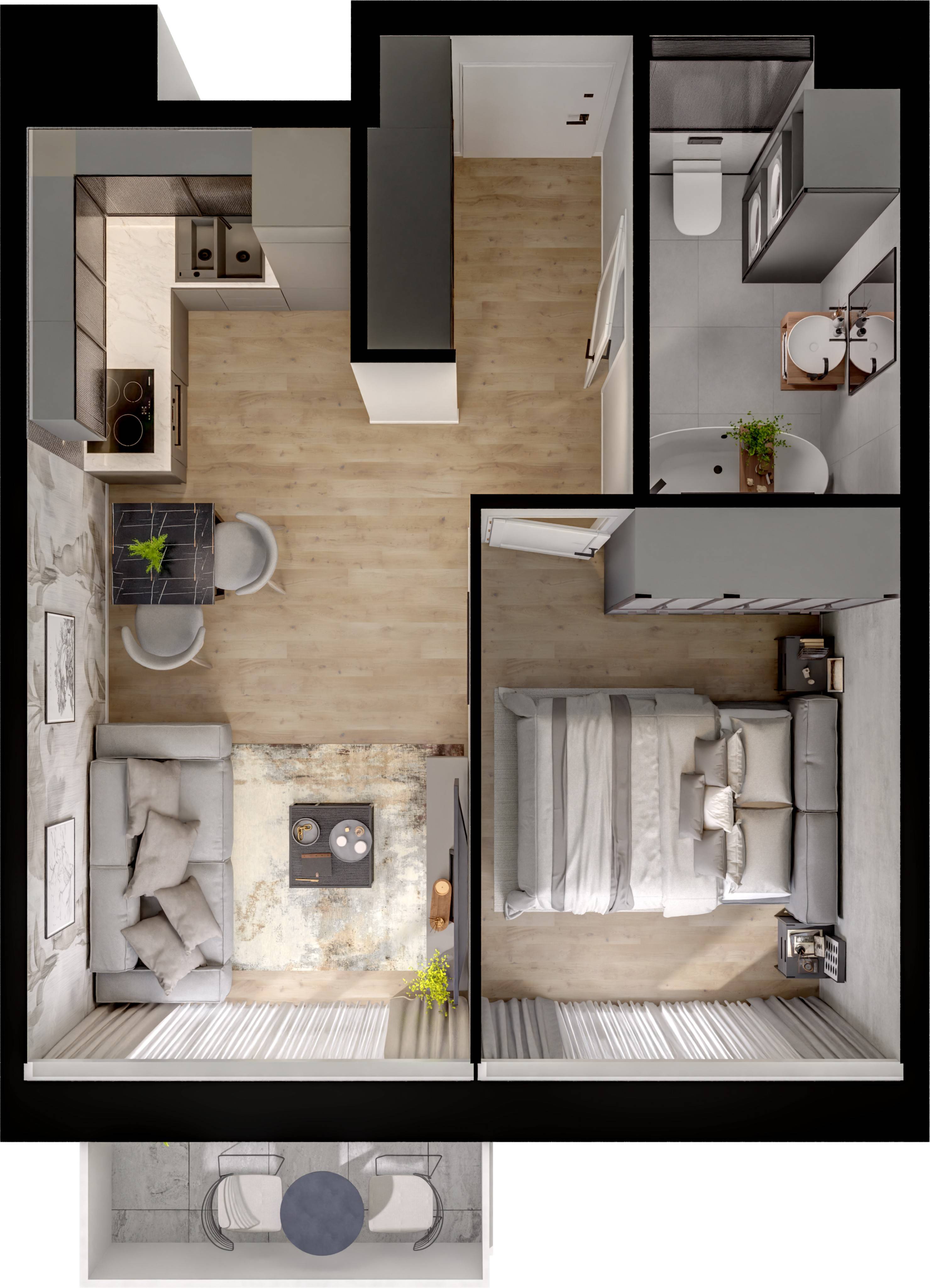 Concept Ćwiklińska – inwestycja Victoria Dom - lokal 119, budynek A