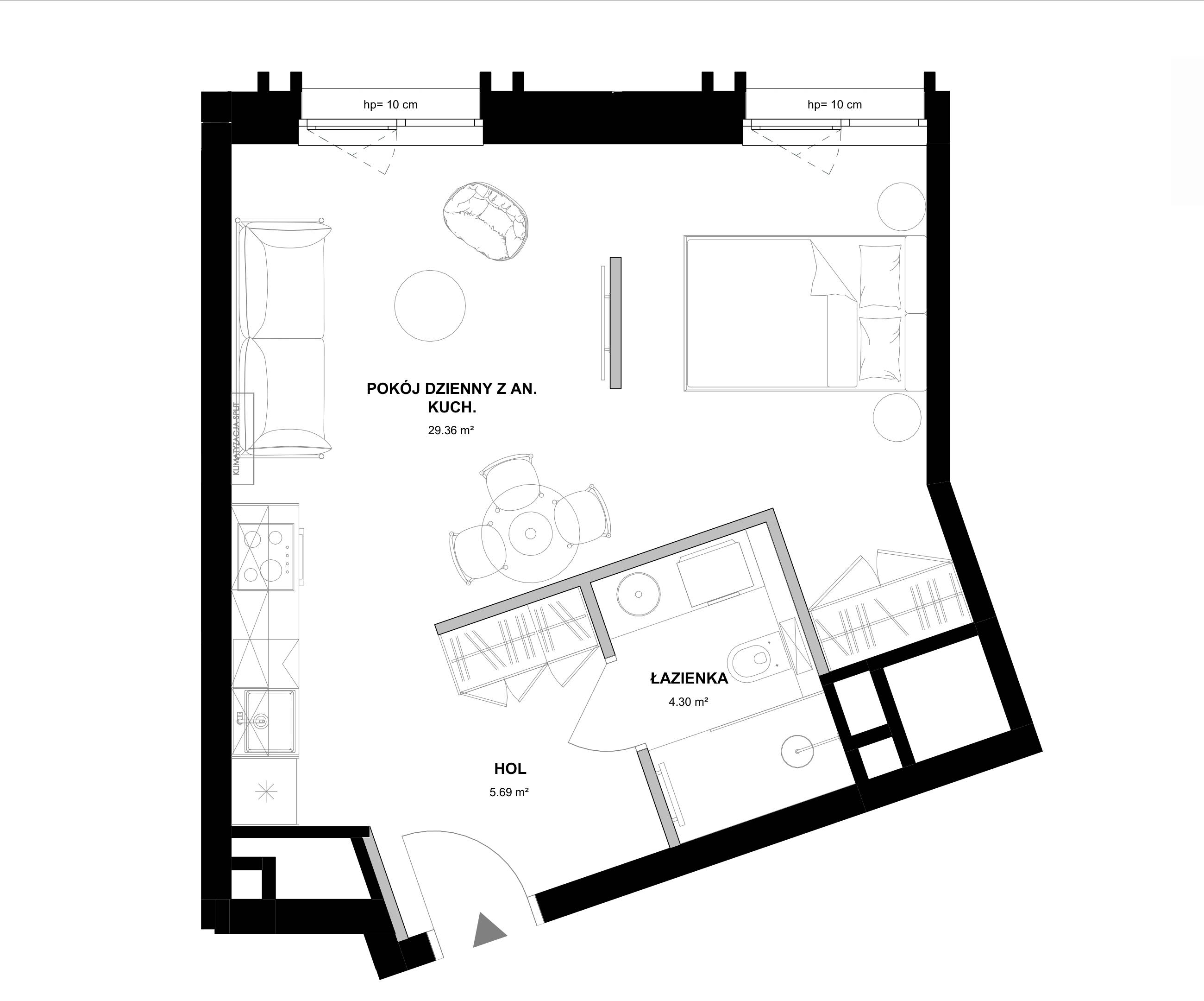 Wodopój Apartamenty – Gdańsk Stare Miasto - lokal 07.01