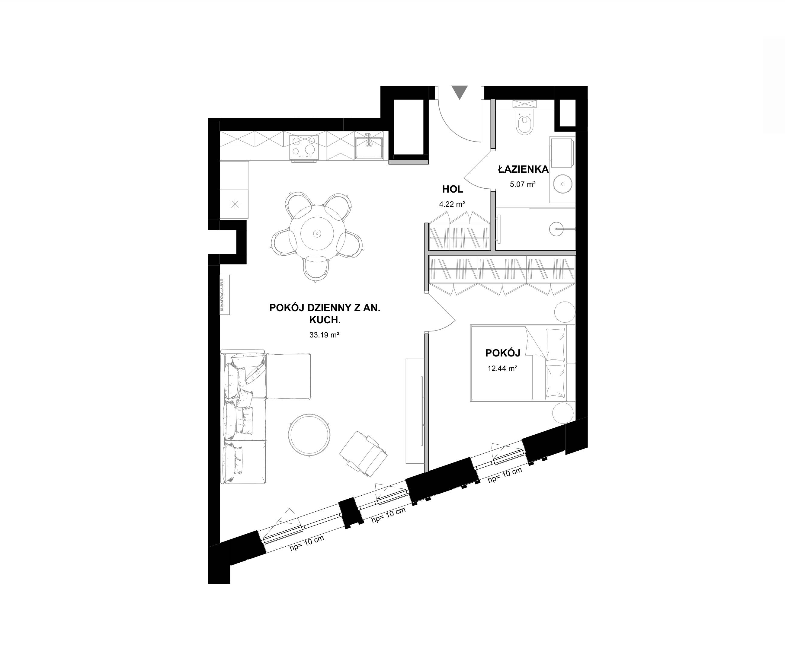 Wodopój Apartamenty – Gdańsk Stare Miasto - lokal 02.07