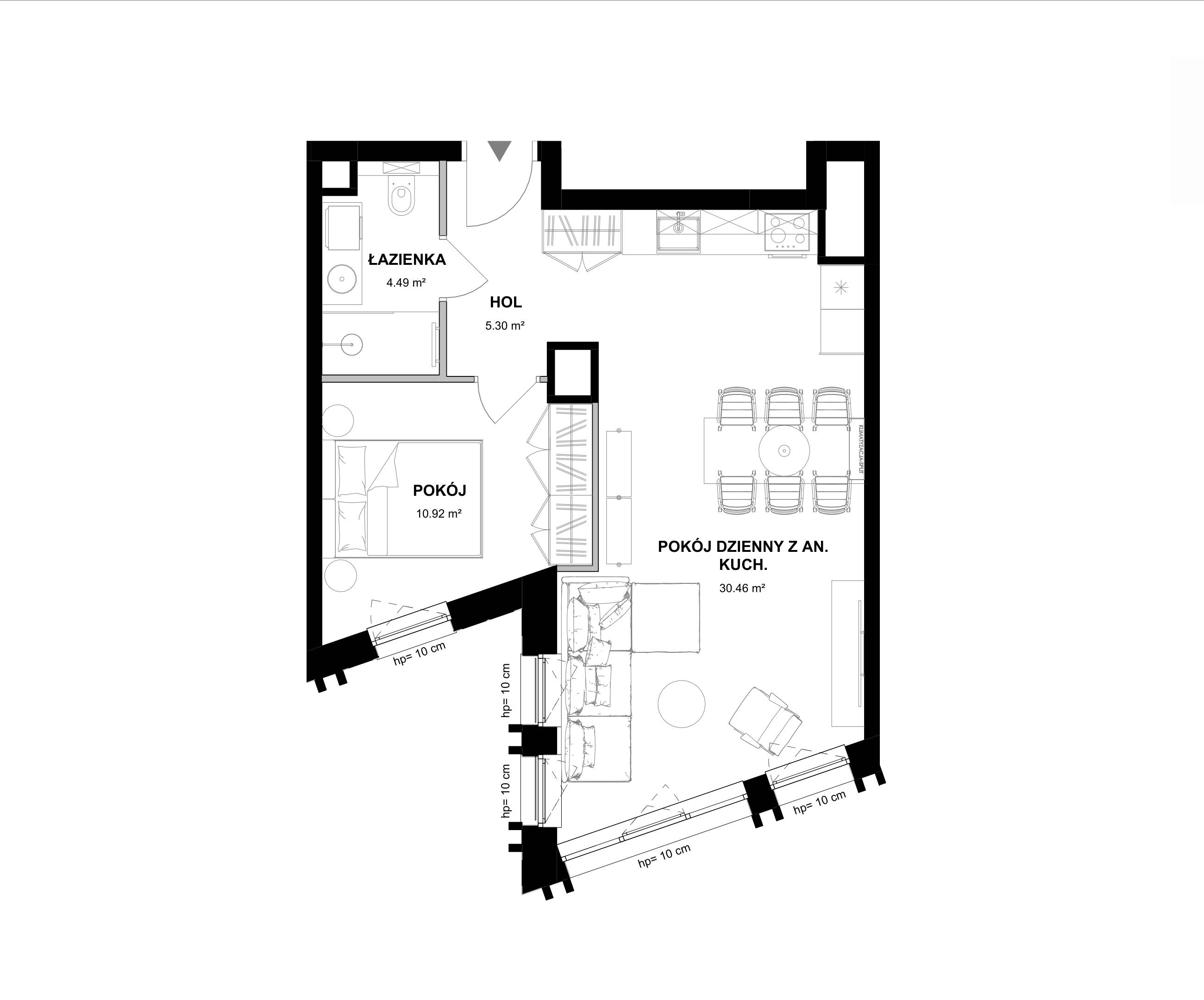 Wodopój Apartamenty – Gdańsk Stare Miasto - lokal 09.05