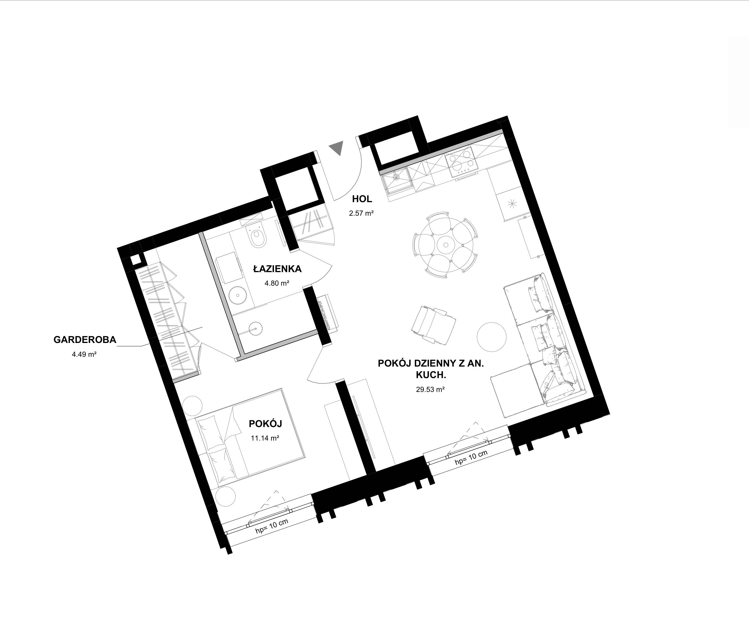 Wodopój Apartamenty – Gdańsk Stare Miasto - lokal 09.03