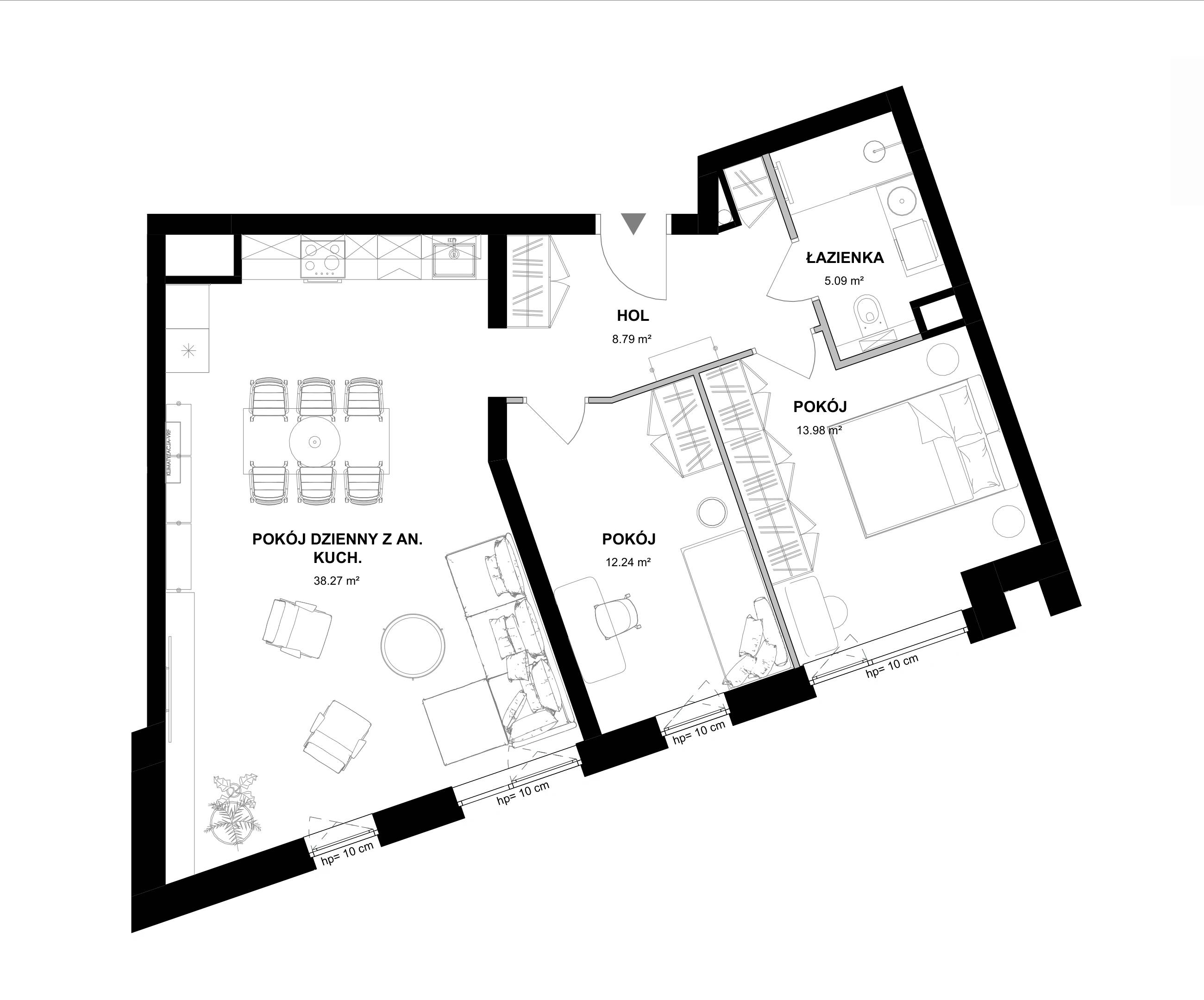 Wodopój Apartamenty – Gdańsk Stare Miasto - lokal 03.06