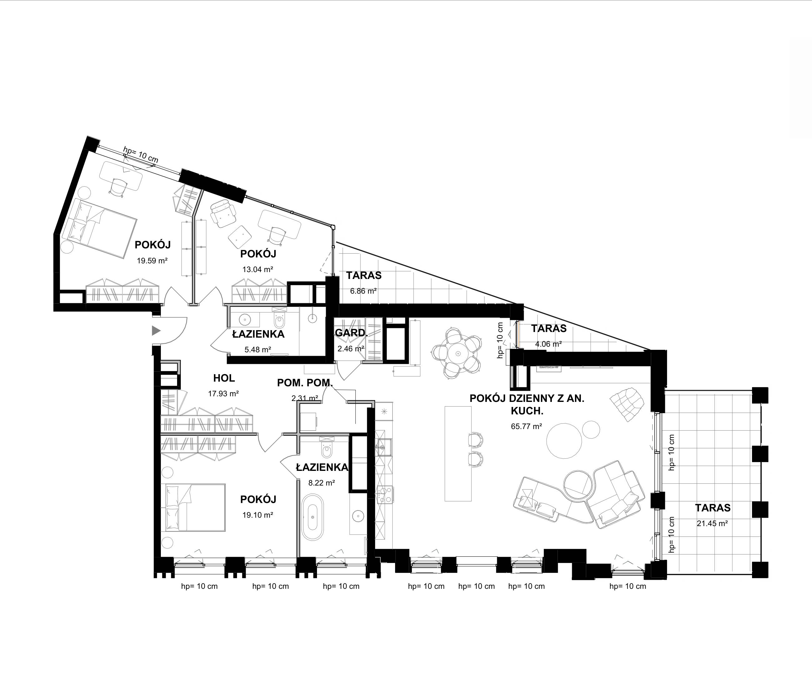 Wodopój Apartamenty – Gdańsk Stare Miasto - lokal 05.02