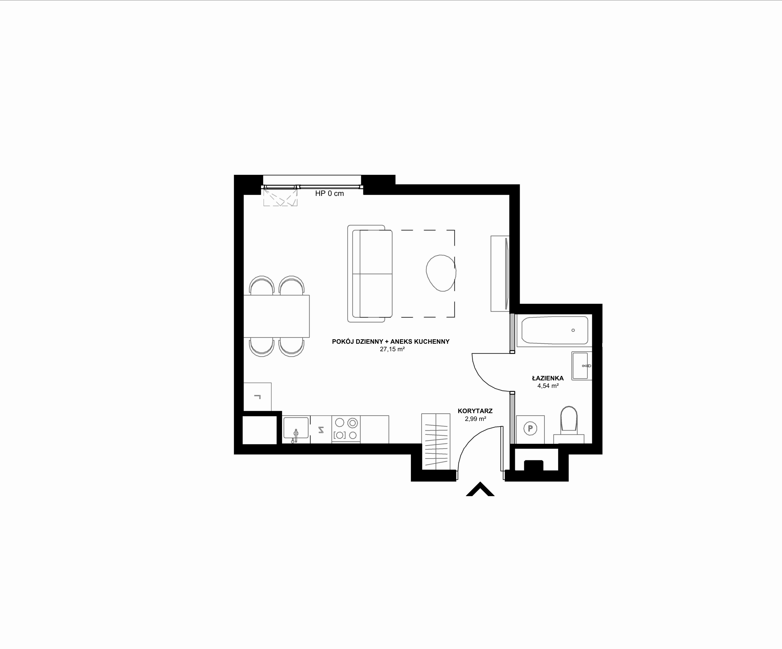 Kanwa Apartamenty – inwestycja Moderna Holding - lokal B – B.05.07
