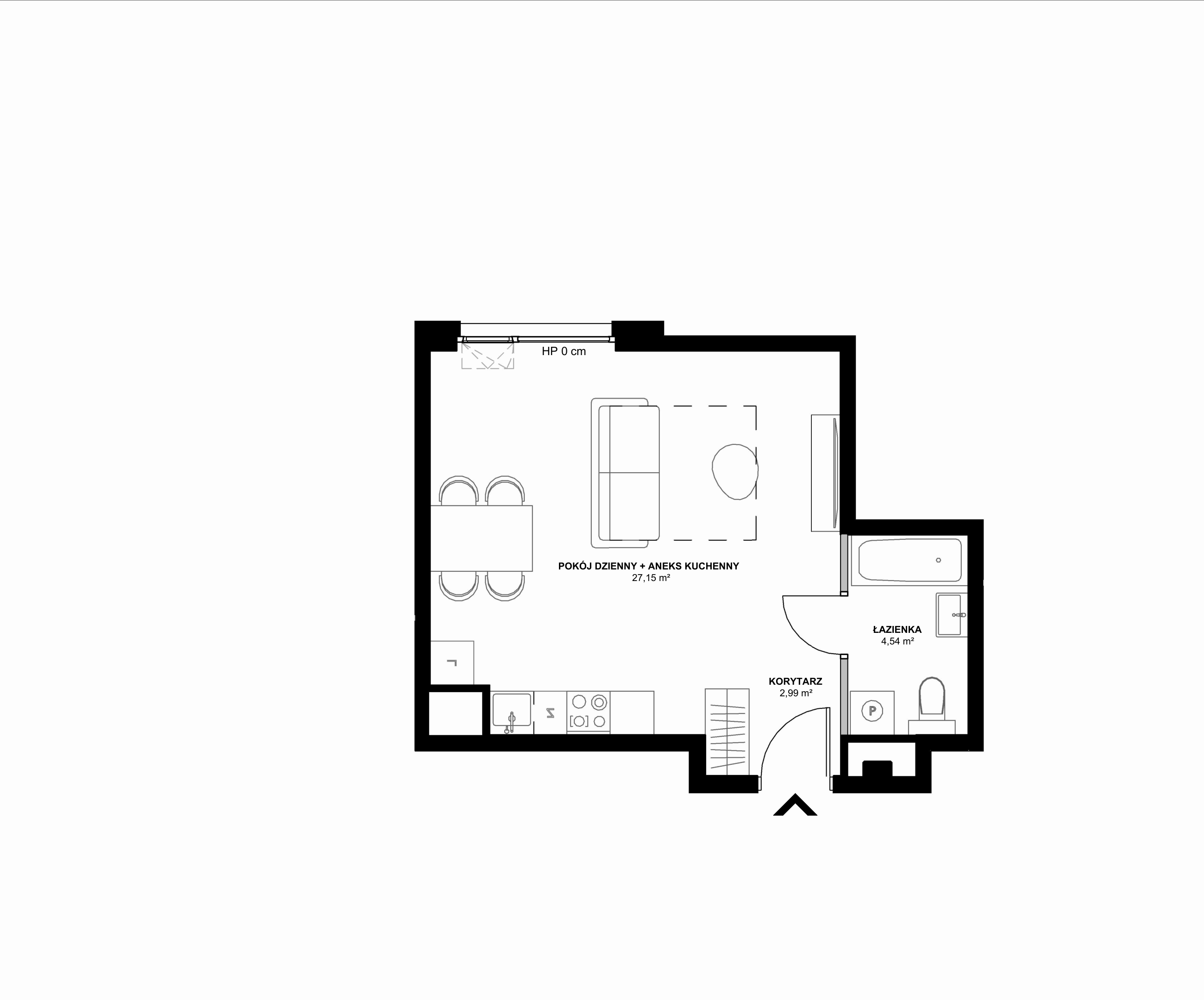 Kanwa Apartamenty – inwestycja Moderna Holding - lokal B – B.07.07