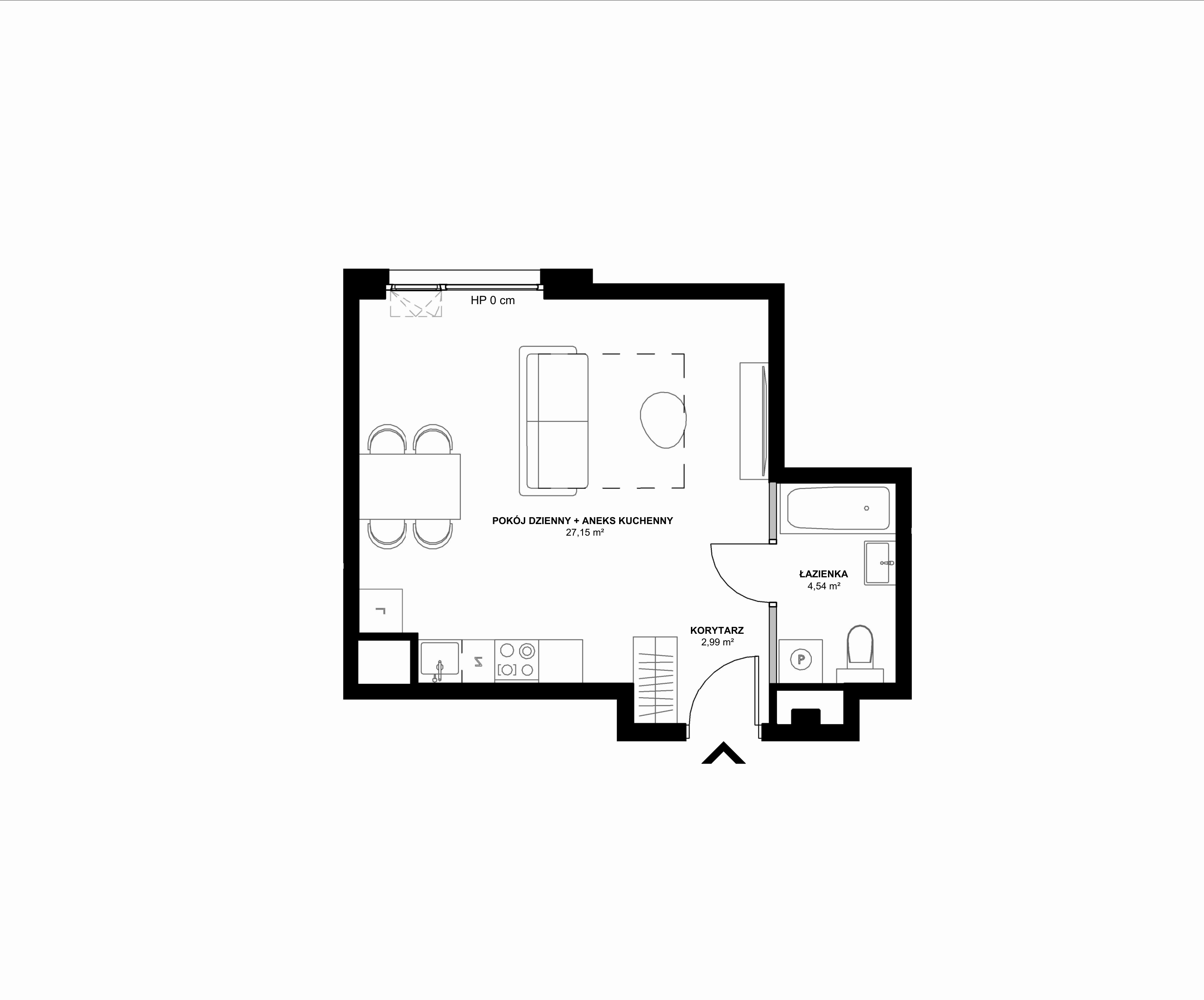 Kanwa Apartamenty – inwestycja Moderna Holding - lokal B – B.02.07