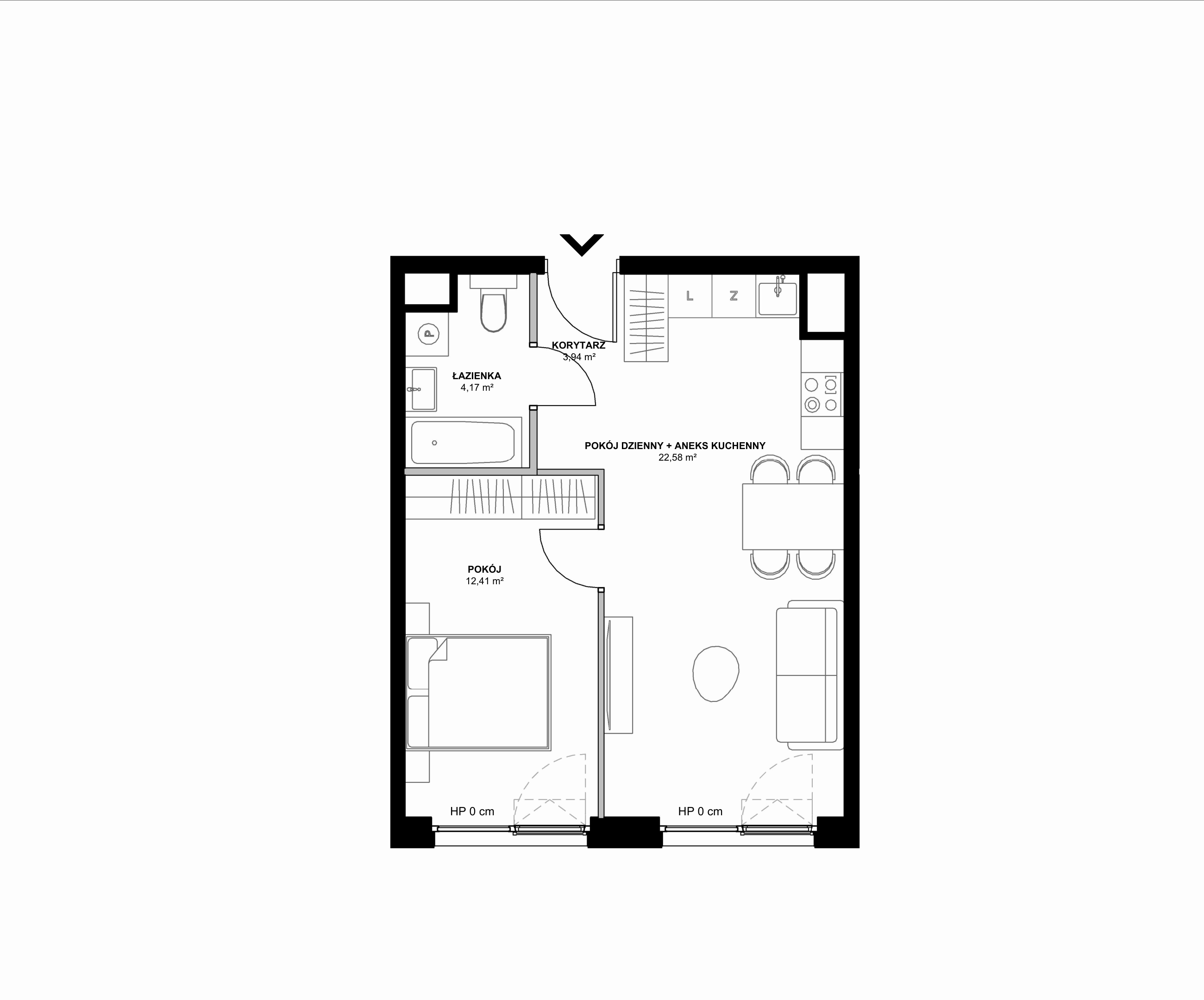 Kanwa Apartamenty – inwestycja Moderna Holding - lokal B – B.02.10