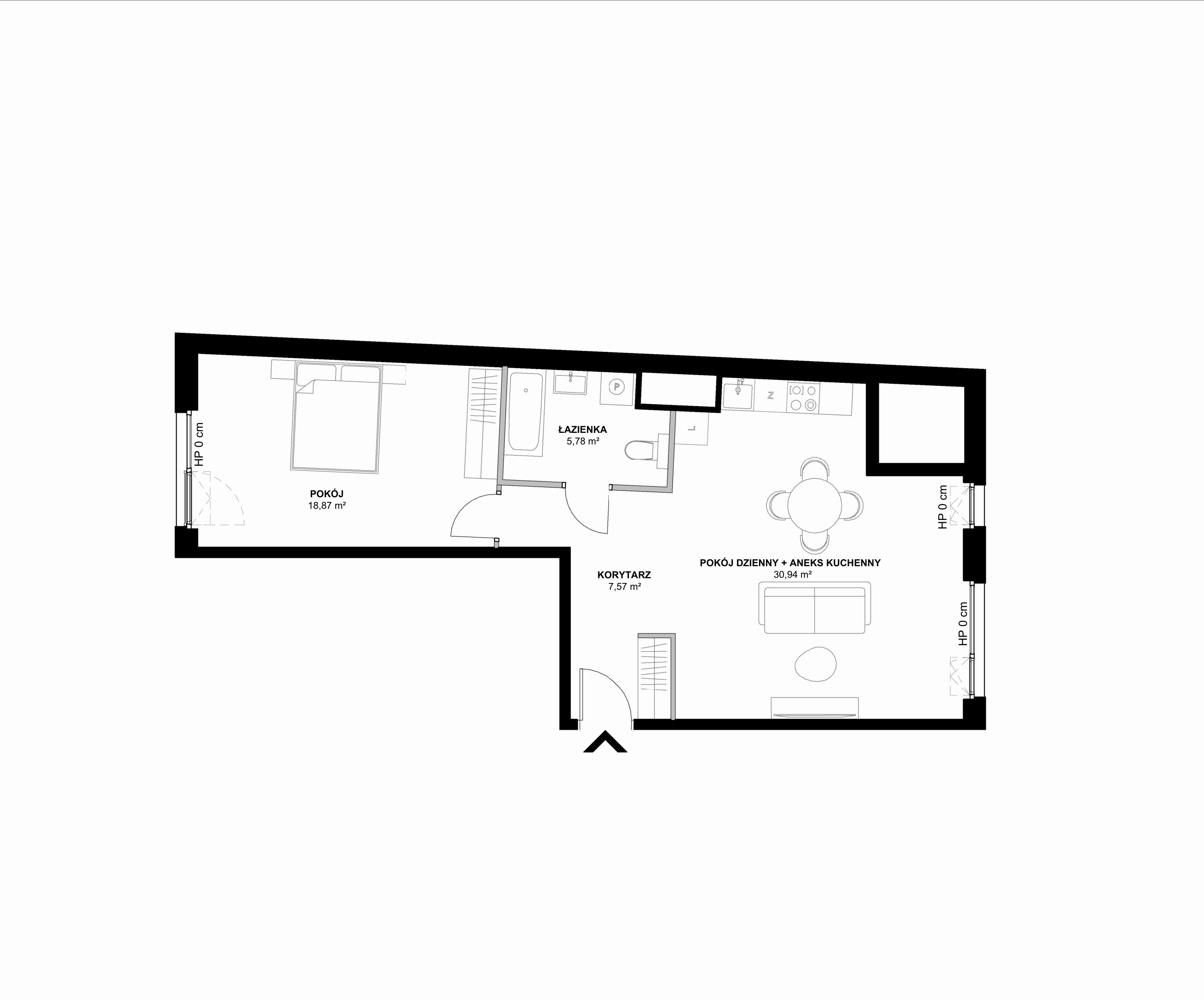 Kanwa Apartamenty – inwestycja Moderna Holding - lokal A – A.02.10