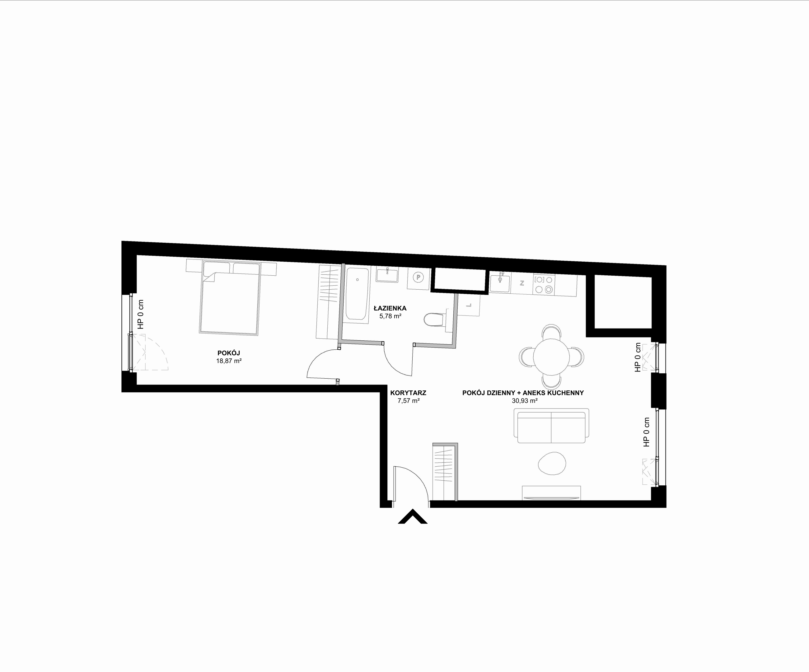 Kanwa Apartamenty – inwestycja Moderna Holding - lokal A – A.03.10