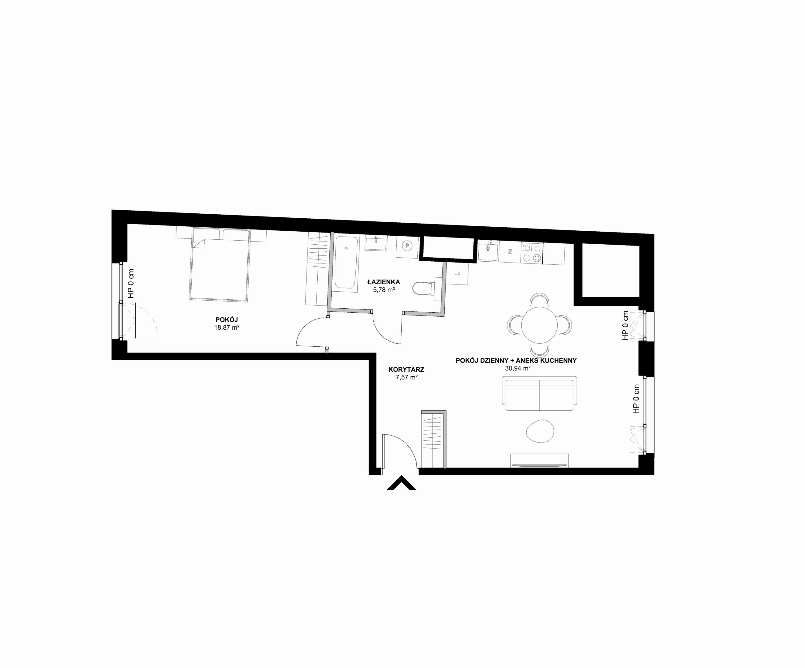 Kanwa Apartamenty – inwestycja Moderna Holding - lokal A – A.05.10