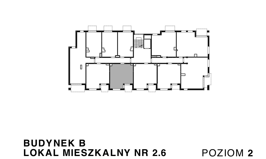 Spot Apartamenty – inwestycja Moderna Holding - lokal B – B.2.6