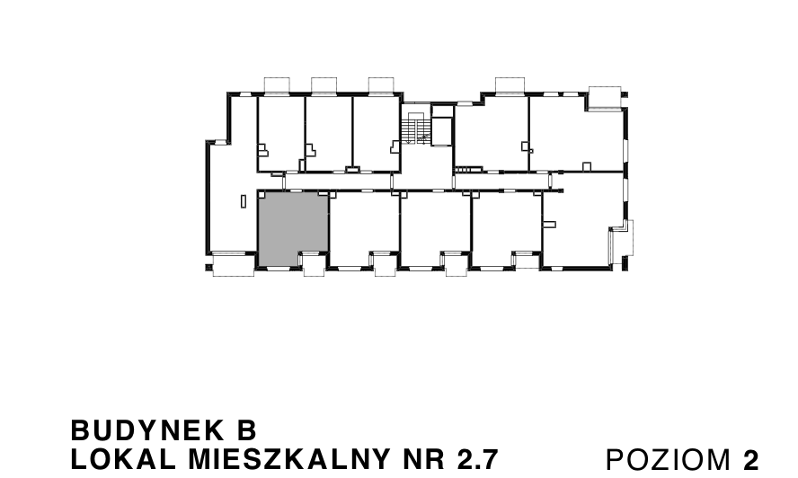 Spot Apartamenty – inwestycja Moderna Holding - lokal B – B.2.7