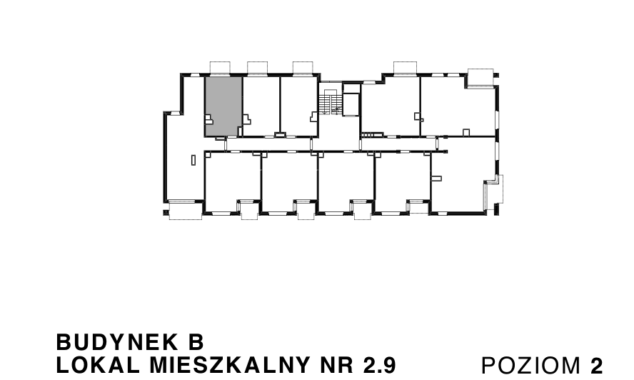 Spot Apartamenty – inwestycja Moderna Holding - lokal B – B.2.9