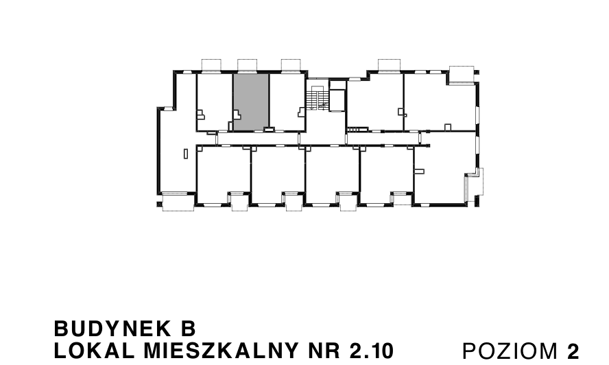 Spot Apartamenty – inwestycja Moderna Holding - lokal B – B.2.10