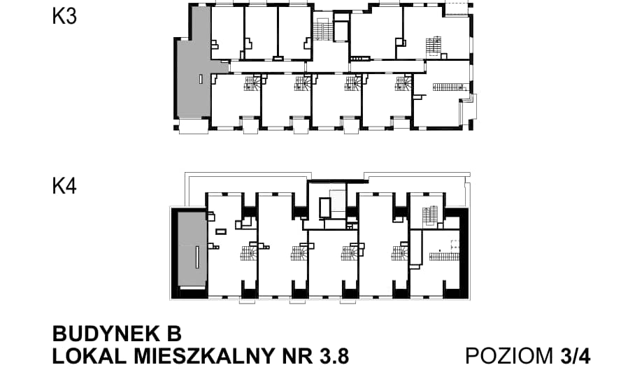 Spot Apartamenty – inwestycja Moderna Holding - lokal B – B.3.8