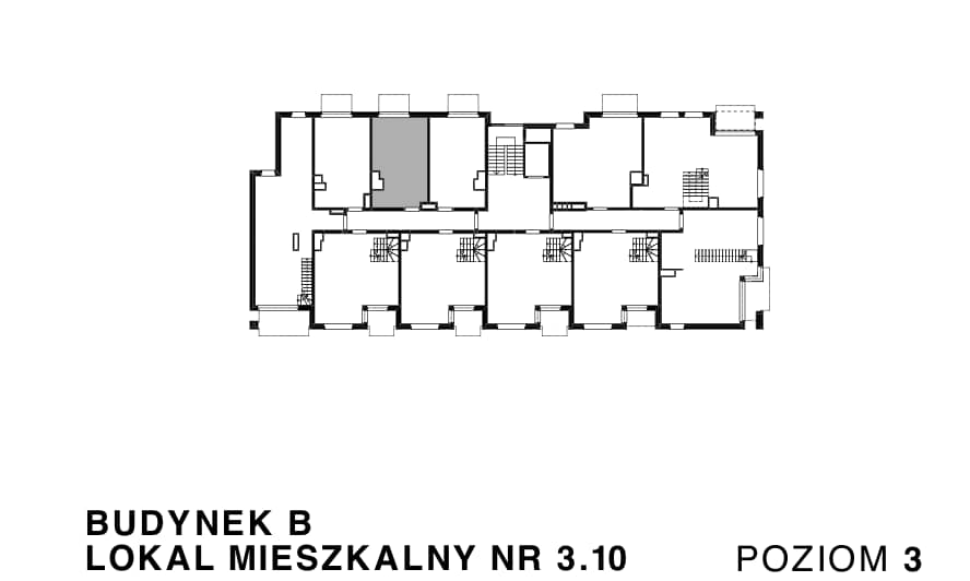 Spot Apartamenty – inwestycja Moderna Holding - lokal B – B.3.10