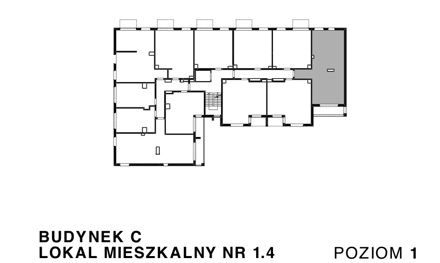 Spot Apartamenty – inwestycja Moderna Holding - lokal C – C.1.4