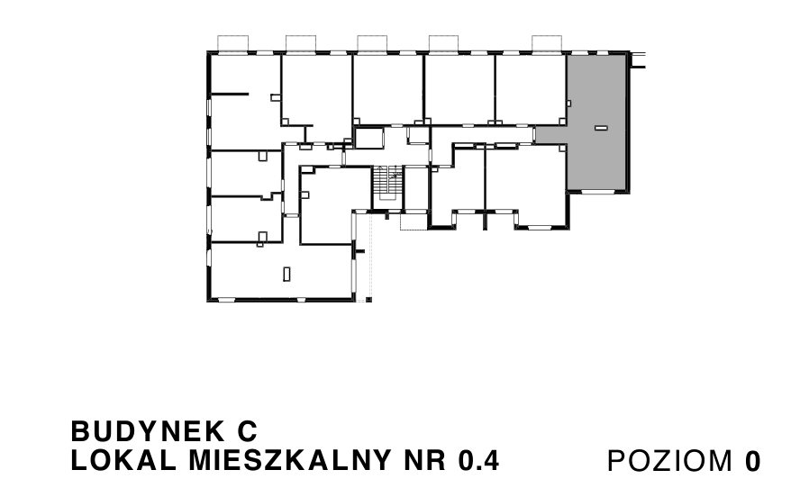 Spot Apartamenty – inwestycja Moderna Holding - lokal C – C.0.4