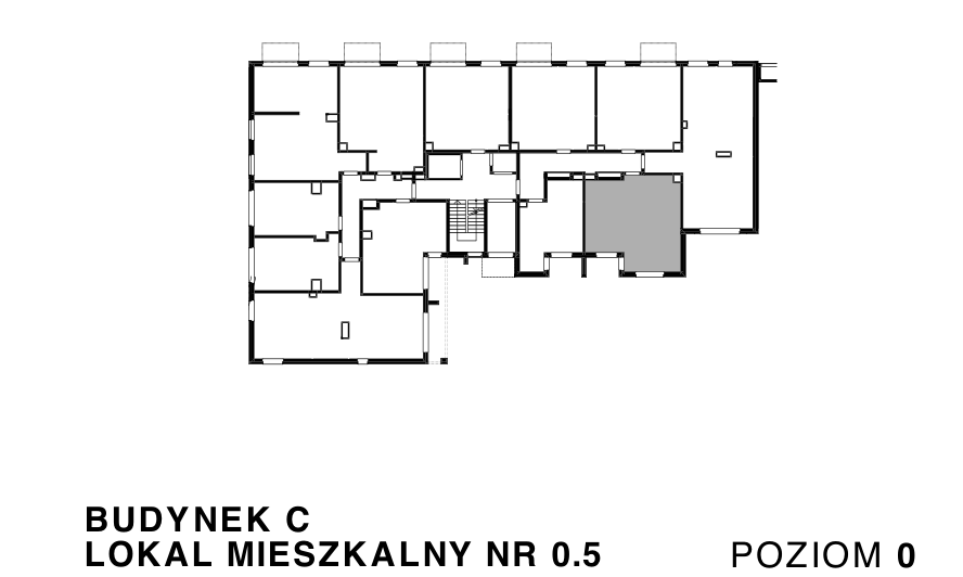 Spot Apartamenty – inwestycja Moderna Holding - lokal C – C.0.5