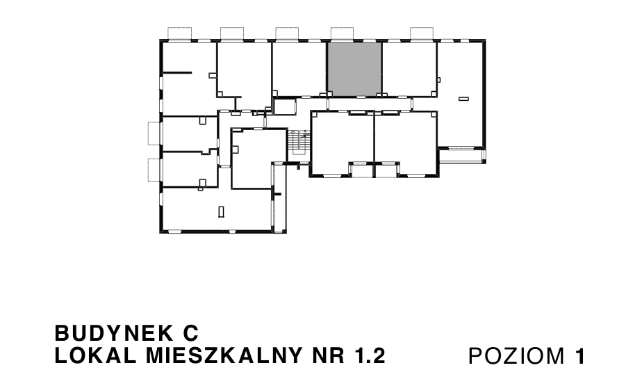 Spot Apartamenty – inwestycja Moderna Holding - lokal C – C.1.2
