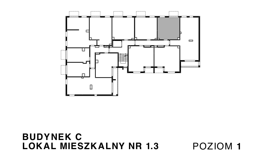 Spot Apartamenty – inwestycja Moderna Holding - lokal C – C.1.3