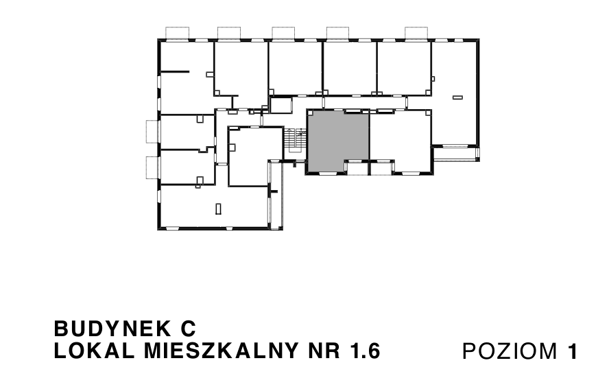 Spot Apartamenty – inwestycja Moderna Holding - lokal C – C.1.6