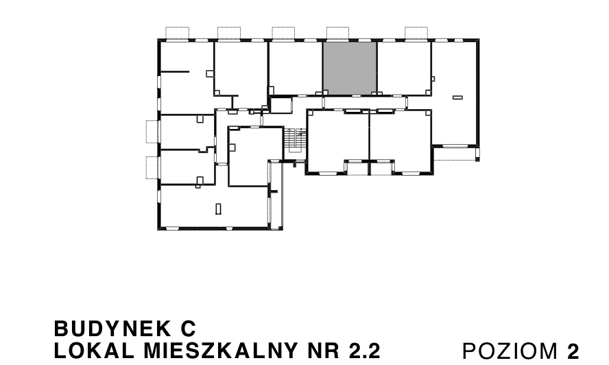 Spot Apartamenty – inwestycja Moderna Holding - lokal C – C.2.2