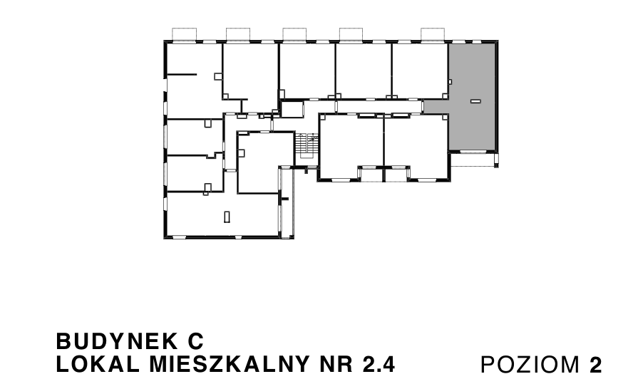 Spot Apartamenty – inwestycja Moderna Holding - lokal C – C.2.4