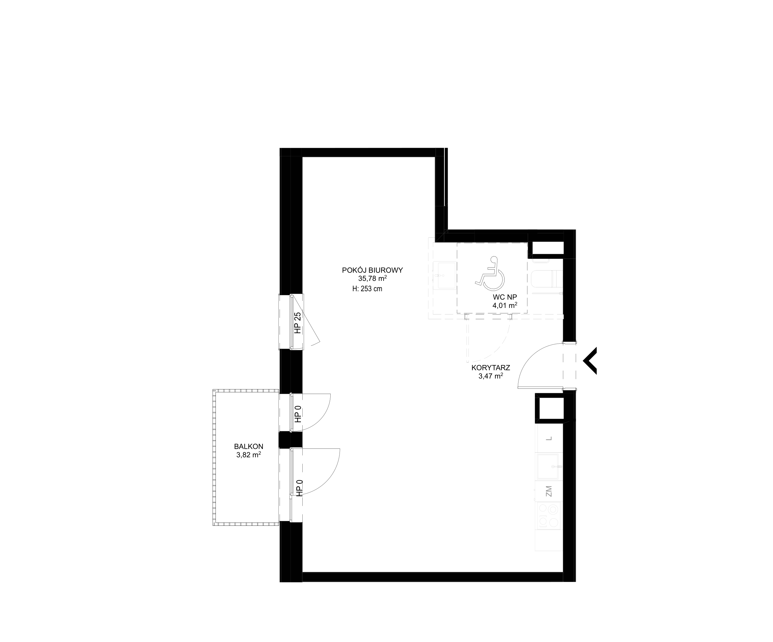 Spot Apartamenty – inwestycja Moderna Holding - lokal A – A.1.12